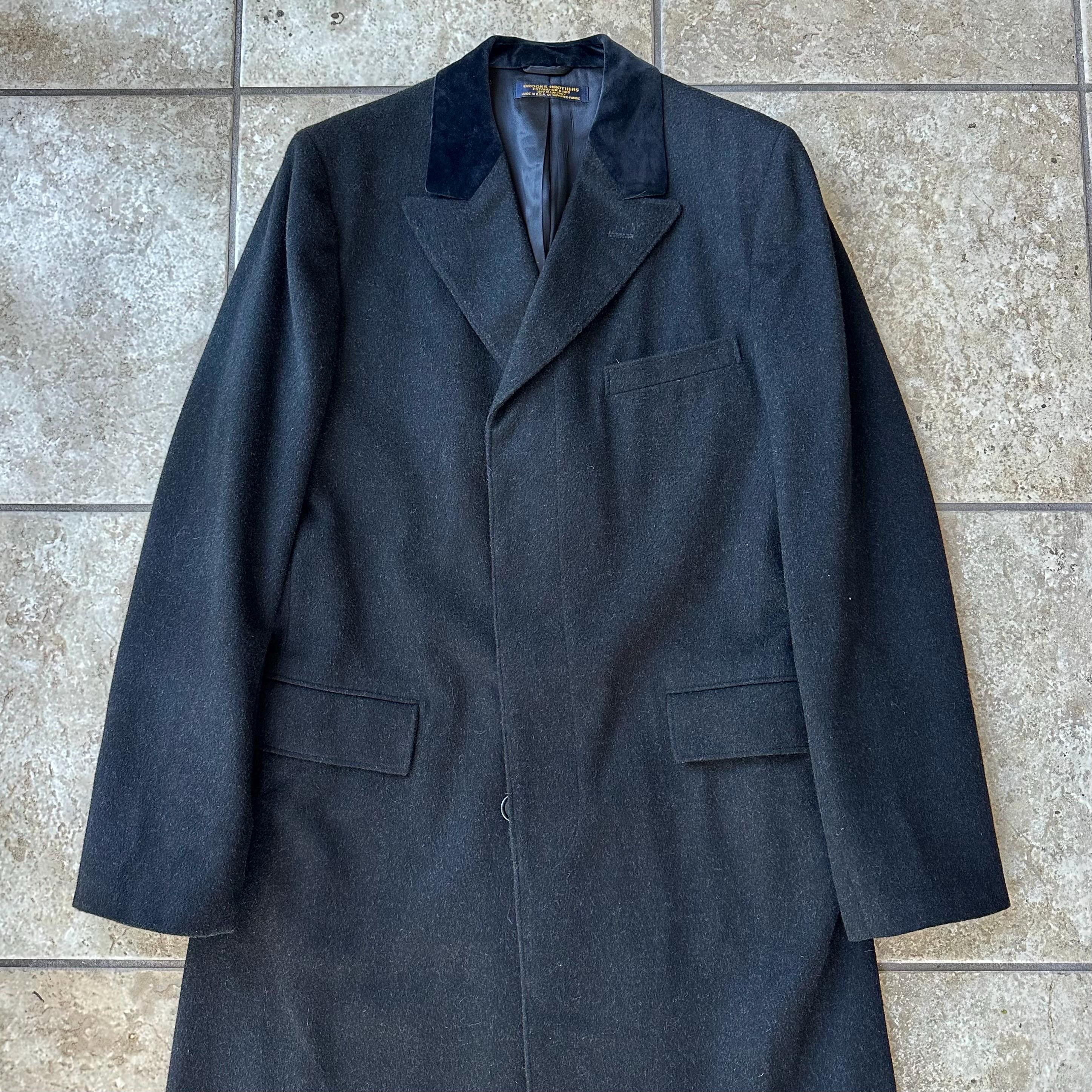 Long Balmacaan Coat Wool Men - Etsy