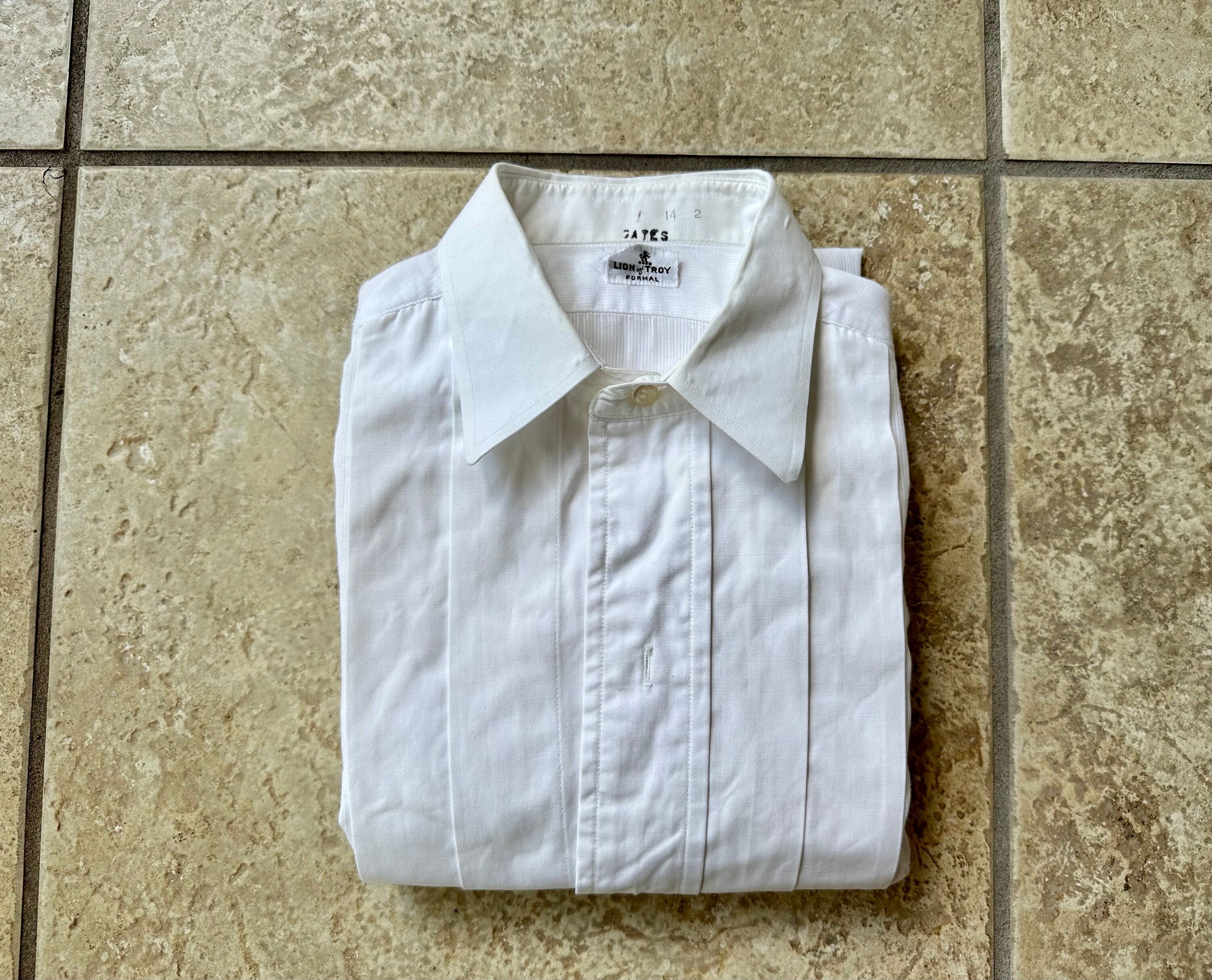 ▪️50’s【PILGRIM】WHITE SHIRT