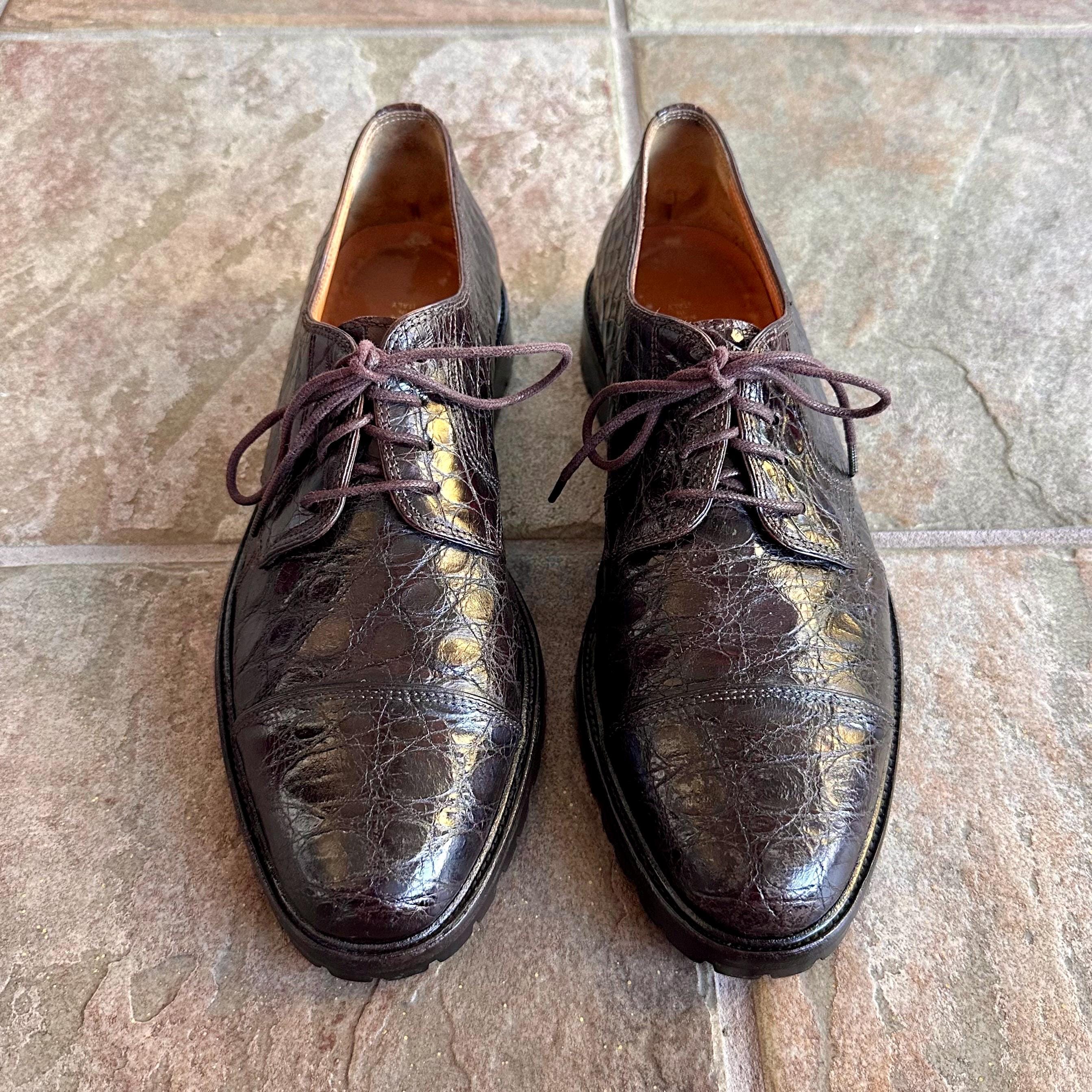 Ralph Lauren Alligator Shoes - Etsy
