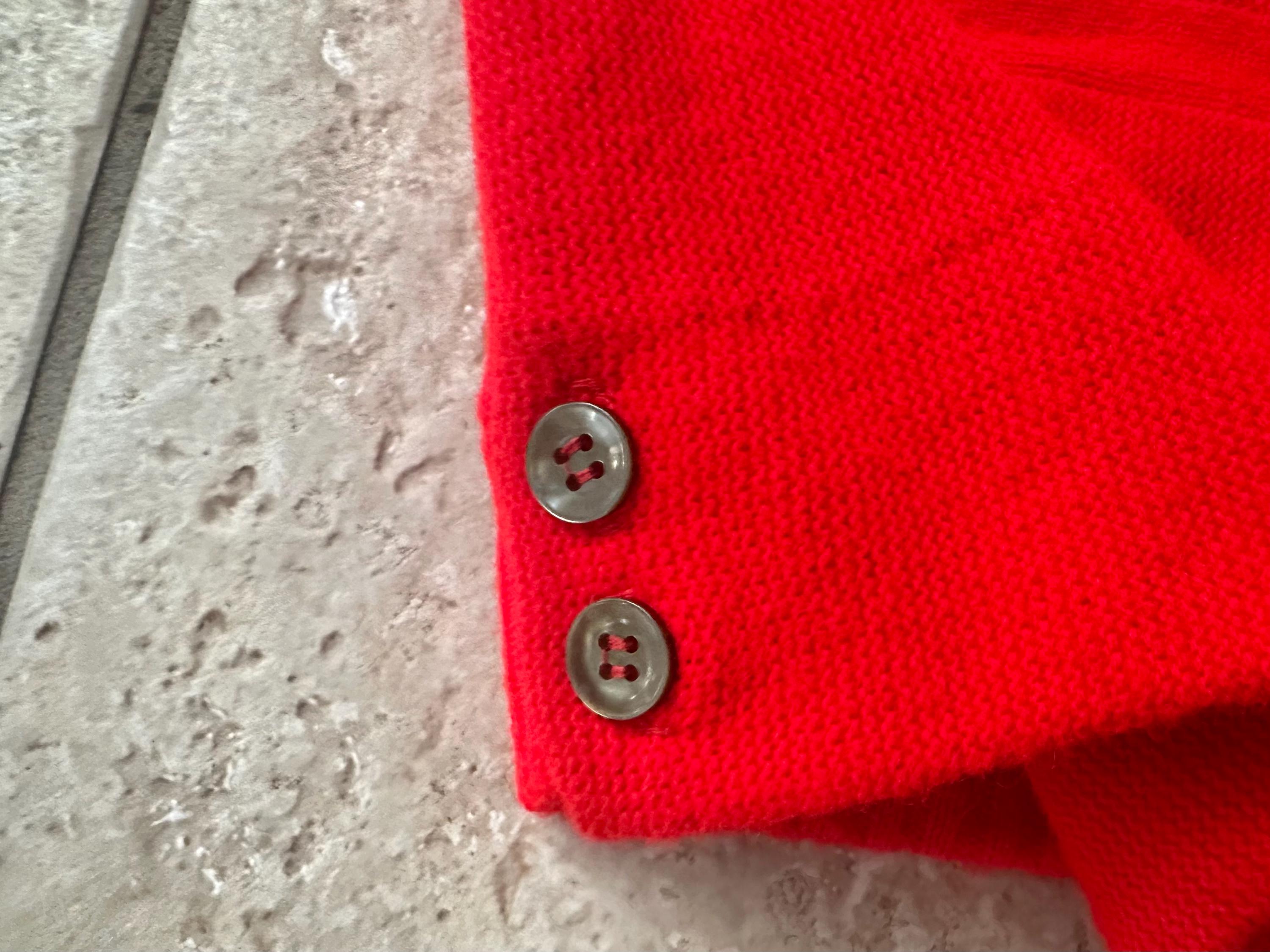 Llama 60s 70s CAMPUS ALPACA STITCH アクリルカーディガン Sewing 