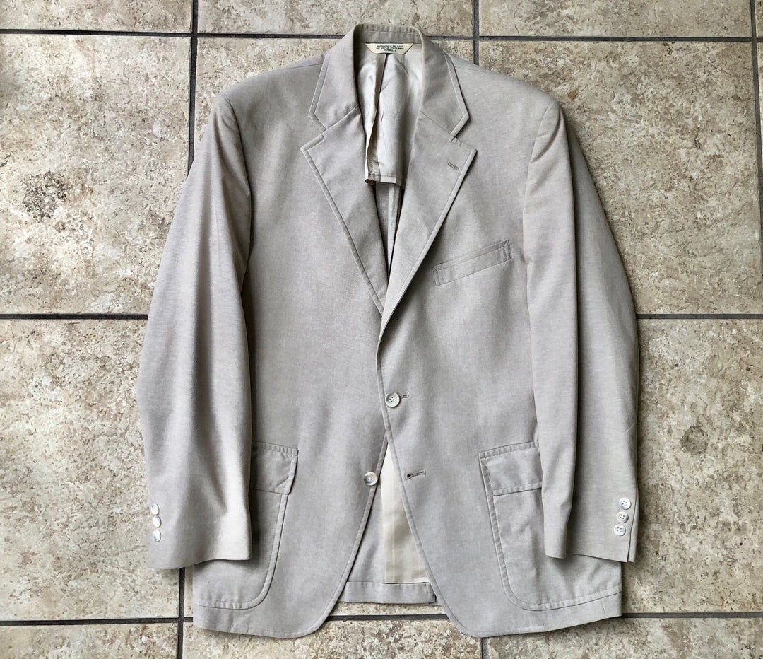 Manteau de sport vintage Stone en coton mélangé 42 Régulière