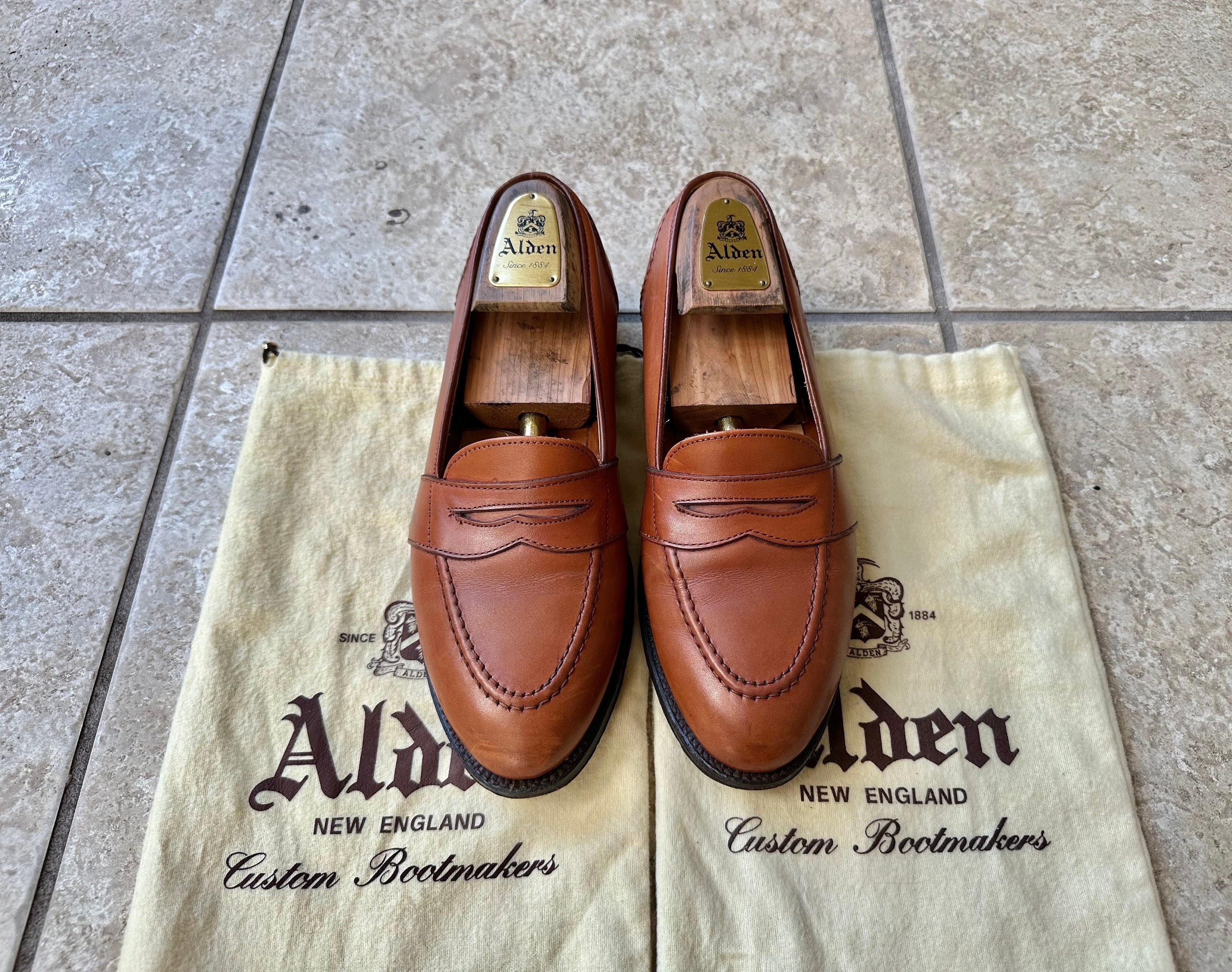 NOS 80s Alden Penny Loafer