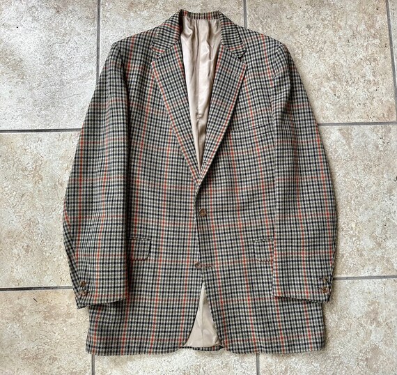ジャケット・アウター Gun Club Plaid Long Coat Gun Club Plaid Long Coat（The Classic Gun-Club Check Has a
