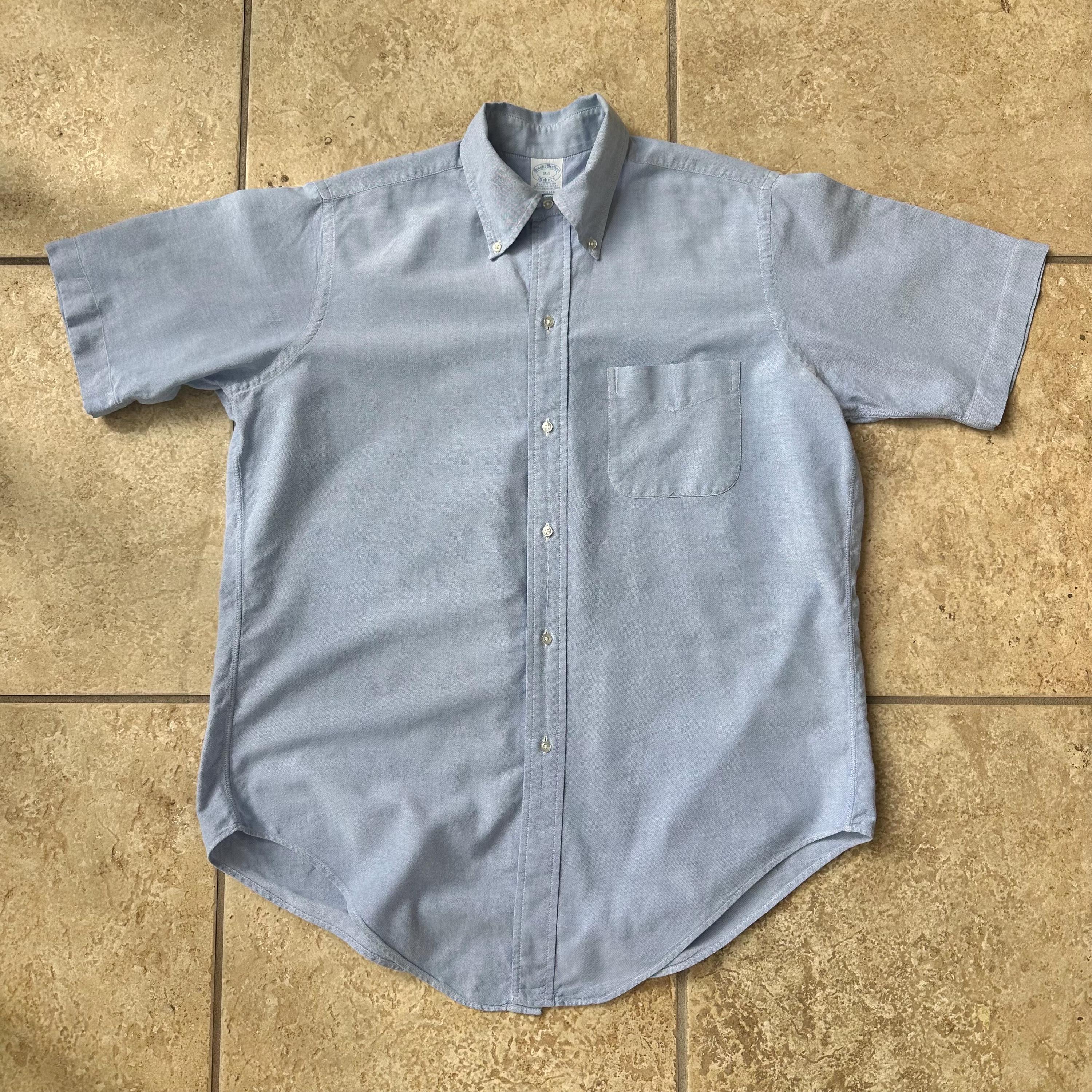 希少◎90s BROOKSBROTHERS 短丈　vintage 古着屋店長による徹底解説】ブルックスブラザーズのシャツの年代