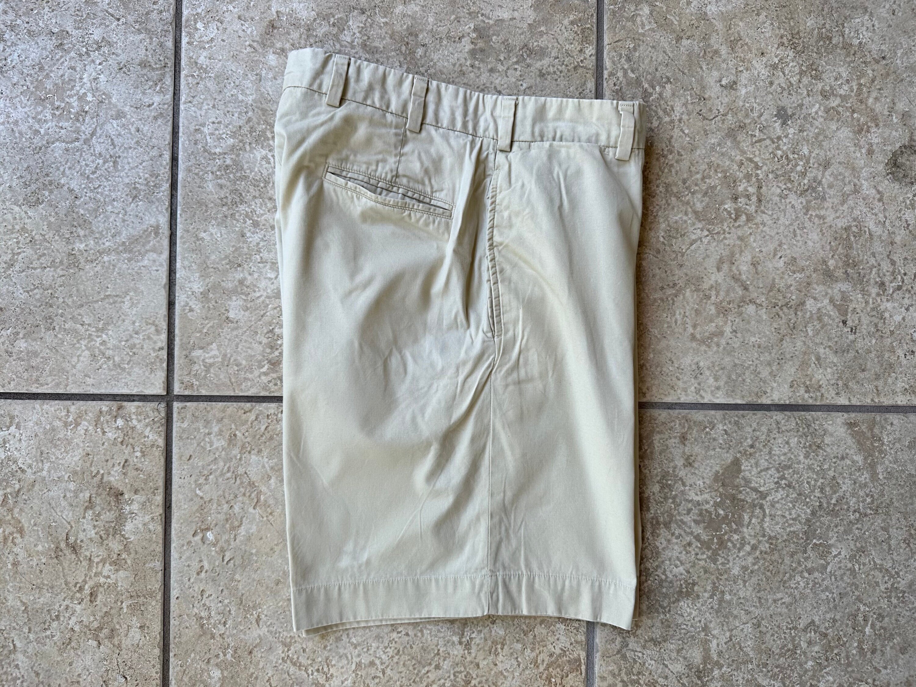 Vintage BILLS KHAKIS Stone Poplin Cotton Bermuda Shorts Size 32 Ivy League Trad Etsy