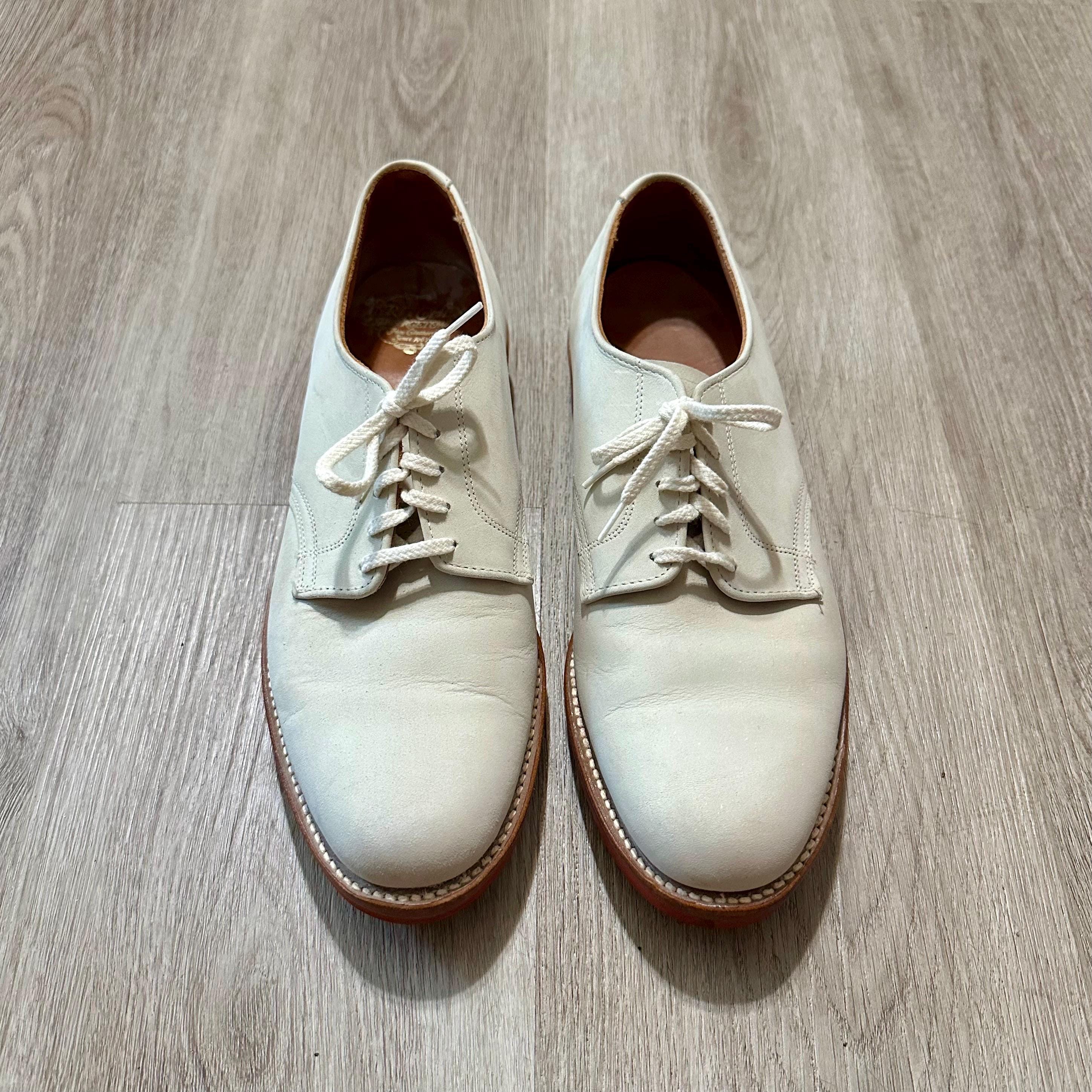 White Bucks Shoes - Etsy