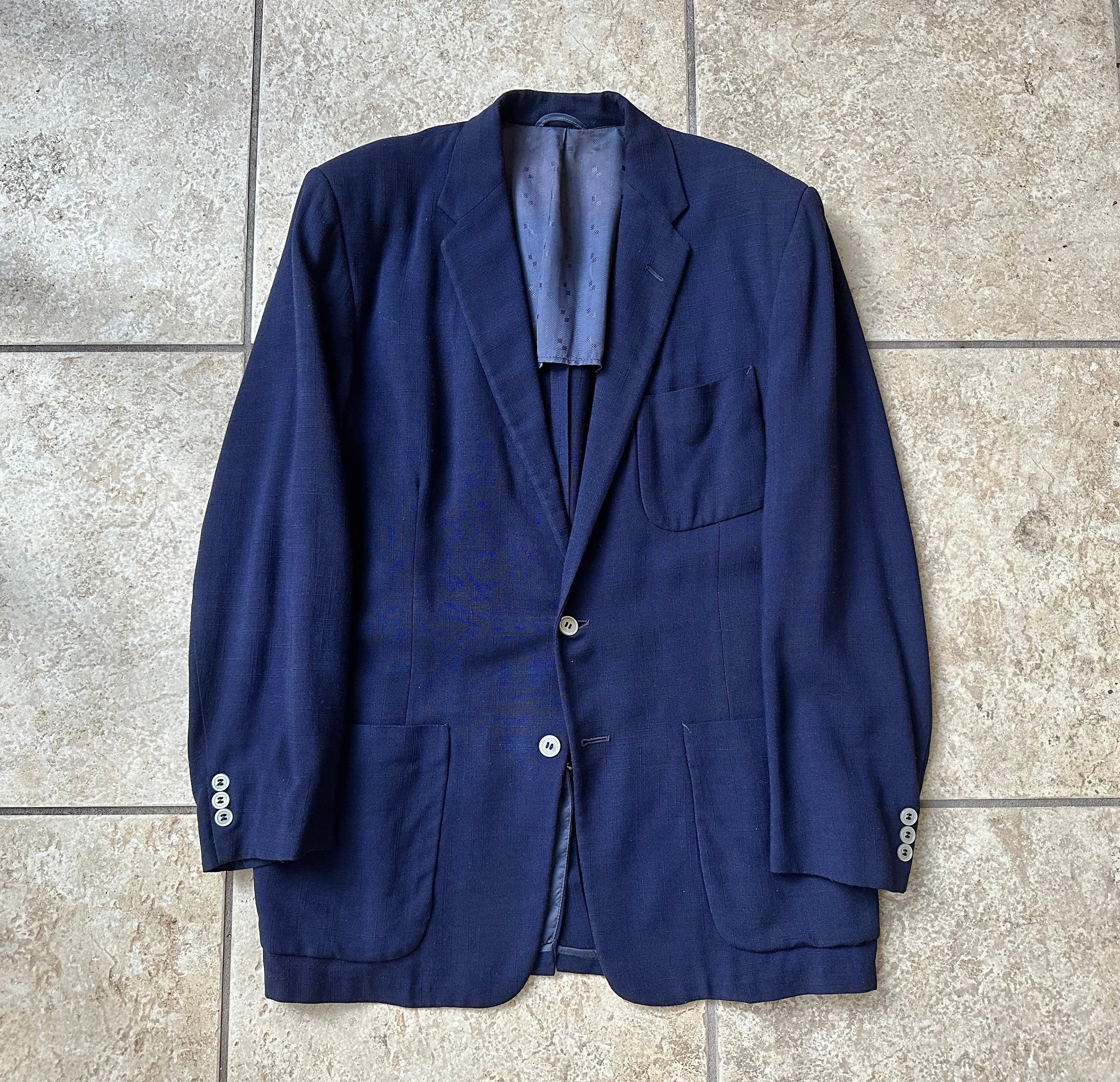 Hopsack blazer shop