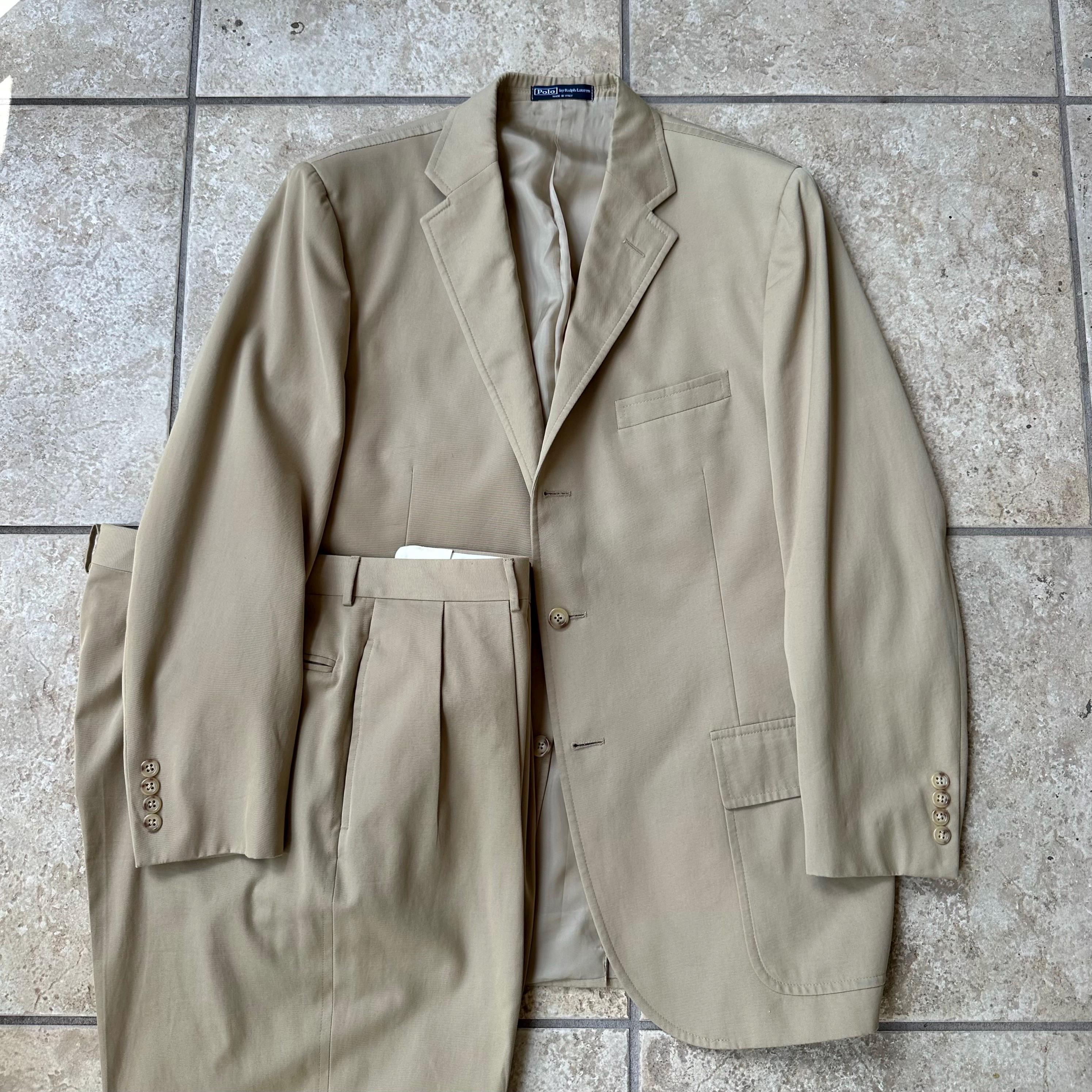 Vintage Polo Ralph Lauren Suit 38r - Etsy