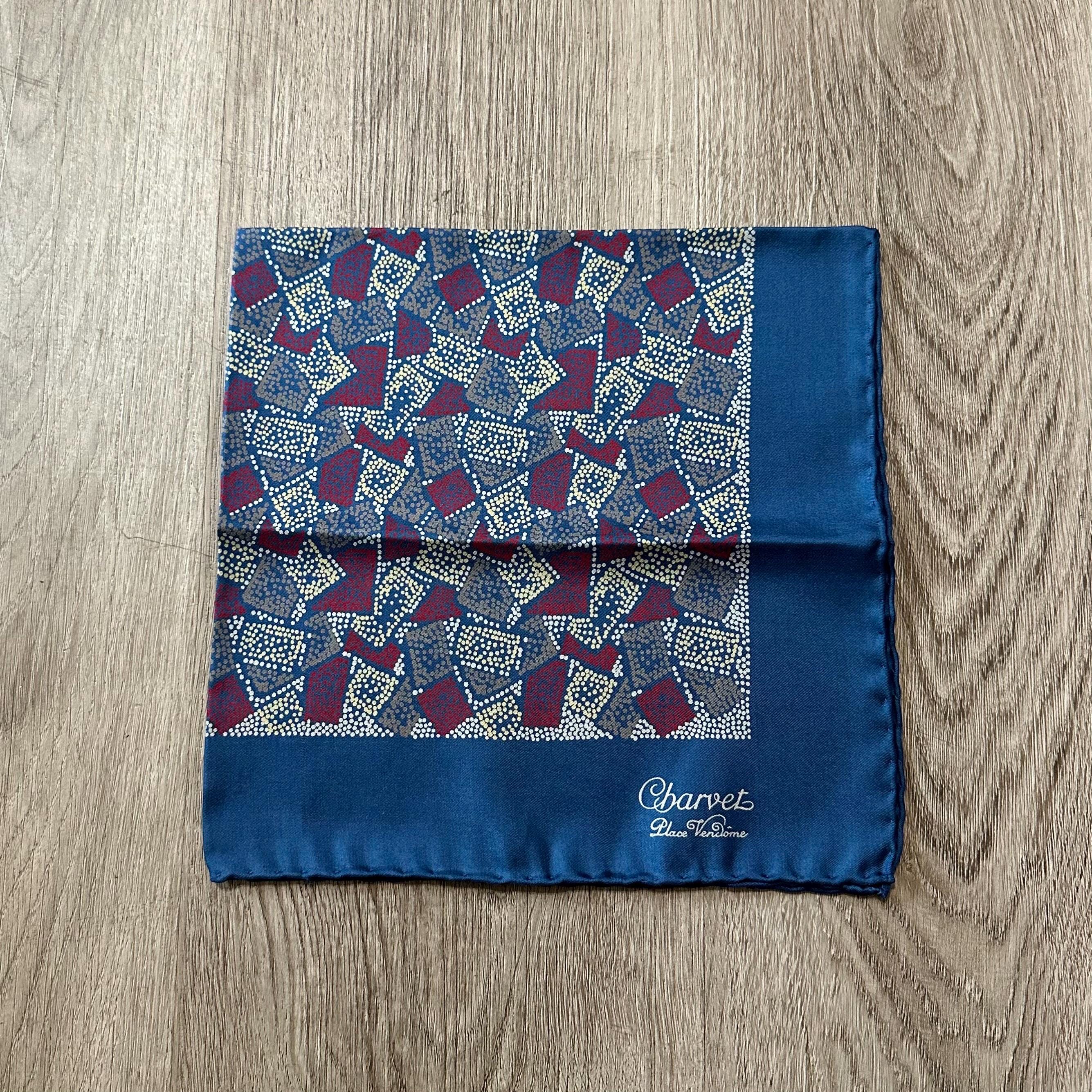Charvet シルクスカーフ Charvet Silk Scarf - Etsy