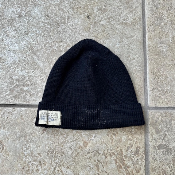 帽子 70s U.S. NAVY Wool watch cap (dead) SM Wholesale USA — US Navy Watch Cap