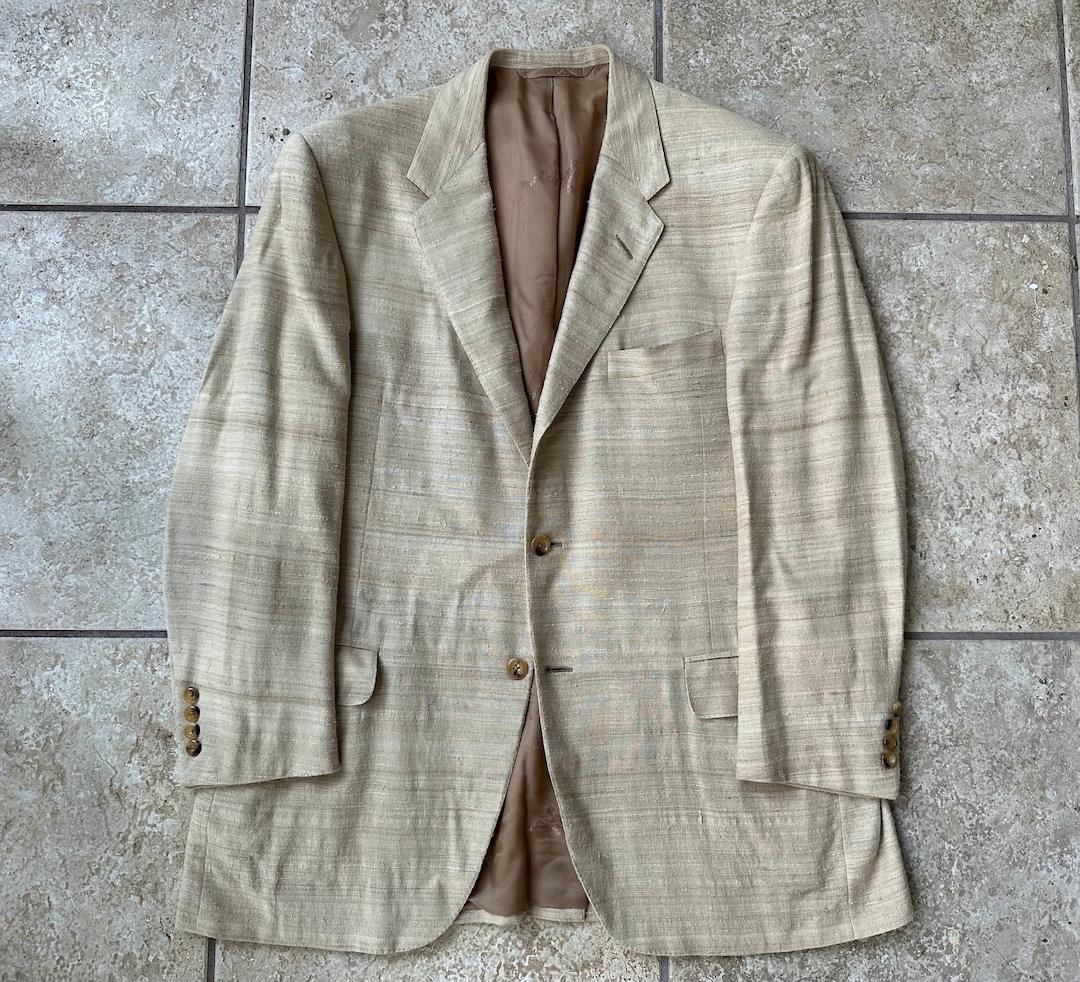 Vintage Oxxford Clothes Sport Brown Zip Outdoor Jacket S 12