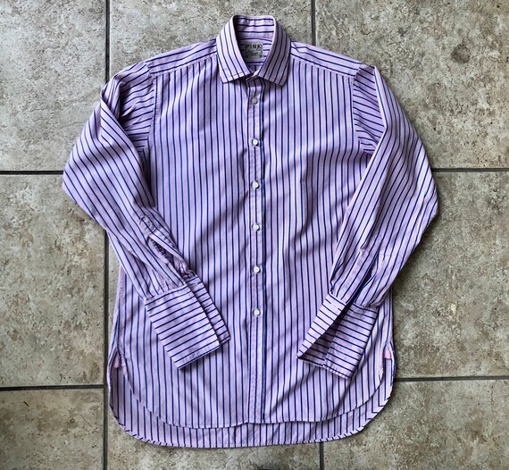 Thomas Pink Logo Button-Front Shirts for Men