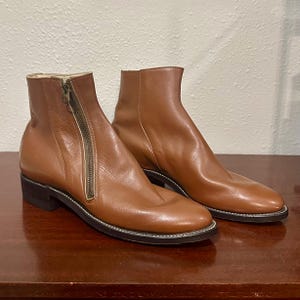 1970s Zipper Boots - Etsy