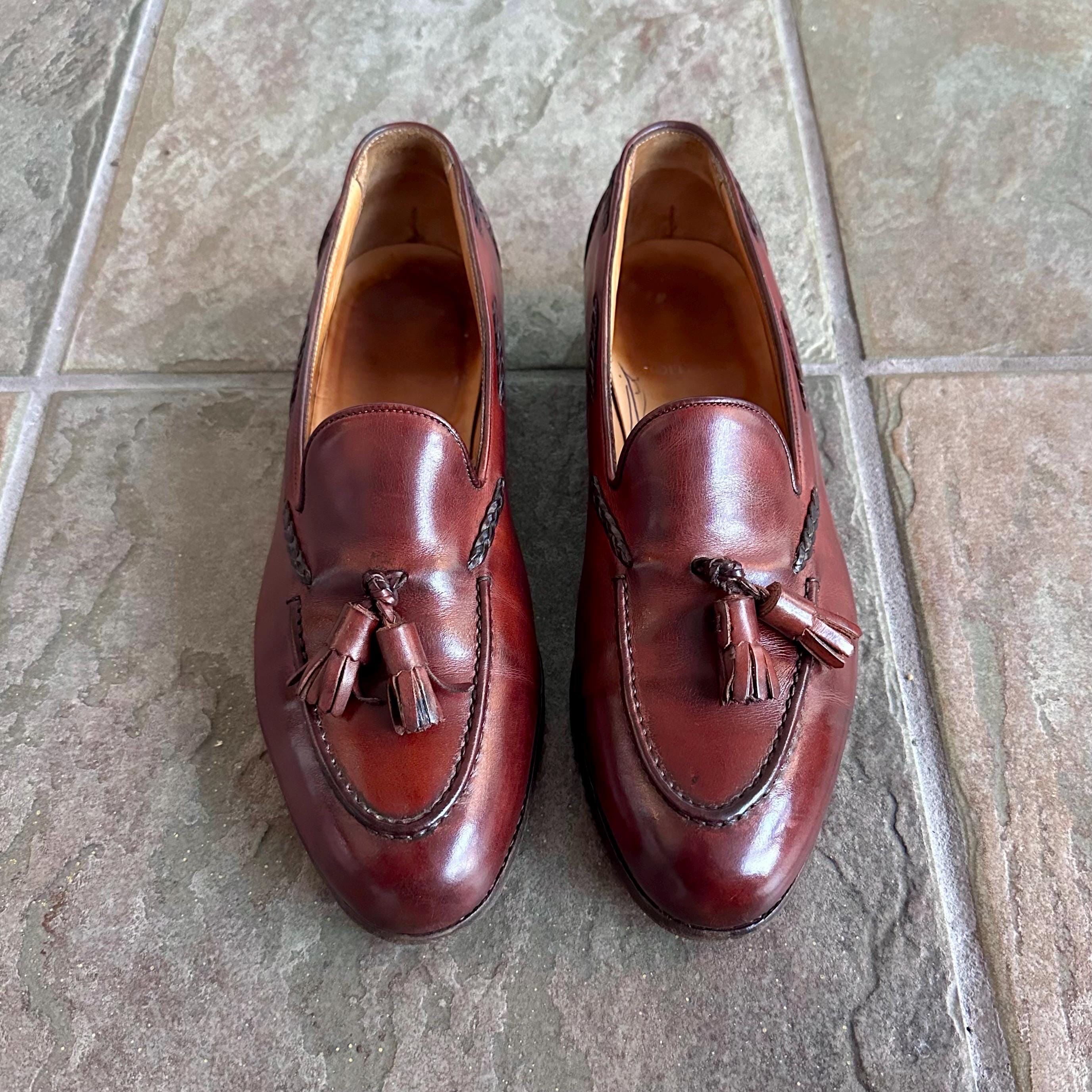 Beautiful, RARE, leather men’s tassel loafers. Hardly worn. Alden x Brogue Lascaux Tassel Loafers – BROGUE main image 2