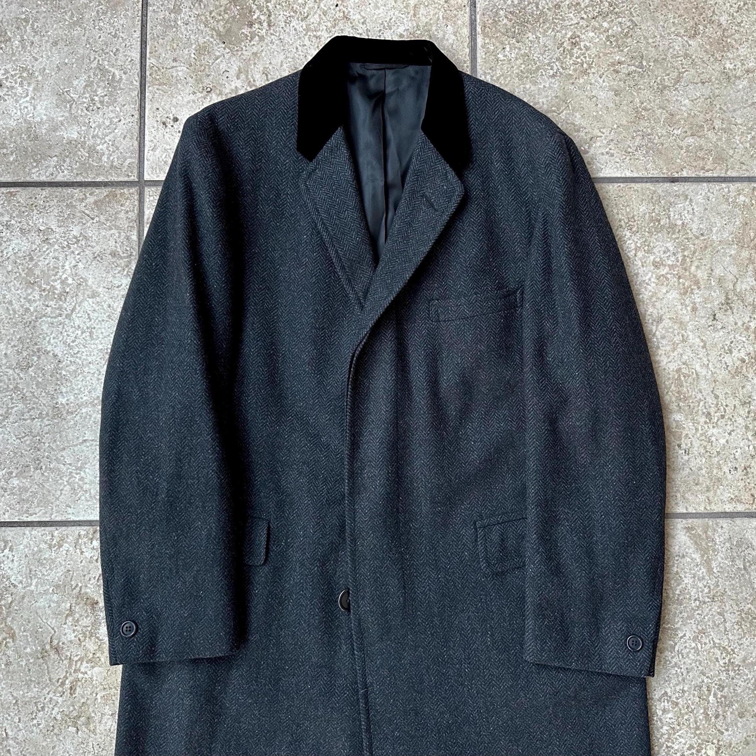 ジャケット・アウター Ombre Check Wool Chester Field Coat Men's Checked Responsible Wool Chesterfield Jacket - Jackets