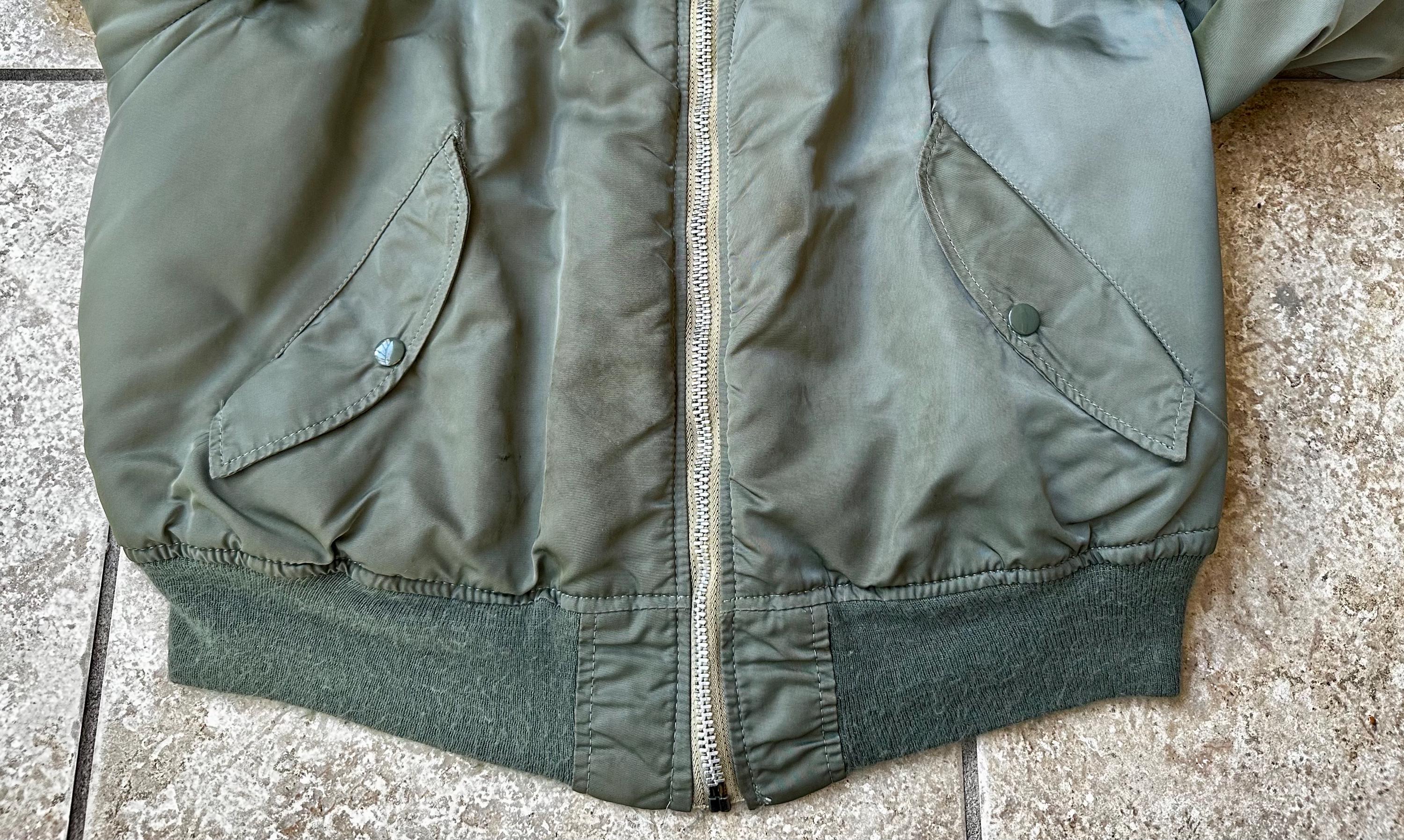 希少70s頃★ USA製 ALPHA MA-1 MEDIUM　D416 Alpha Industries Ma 1 for sale - eBay