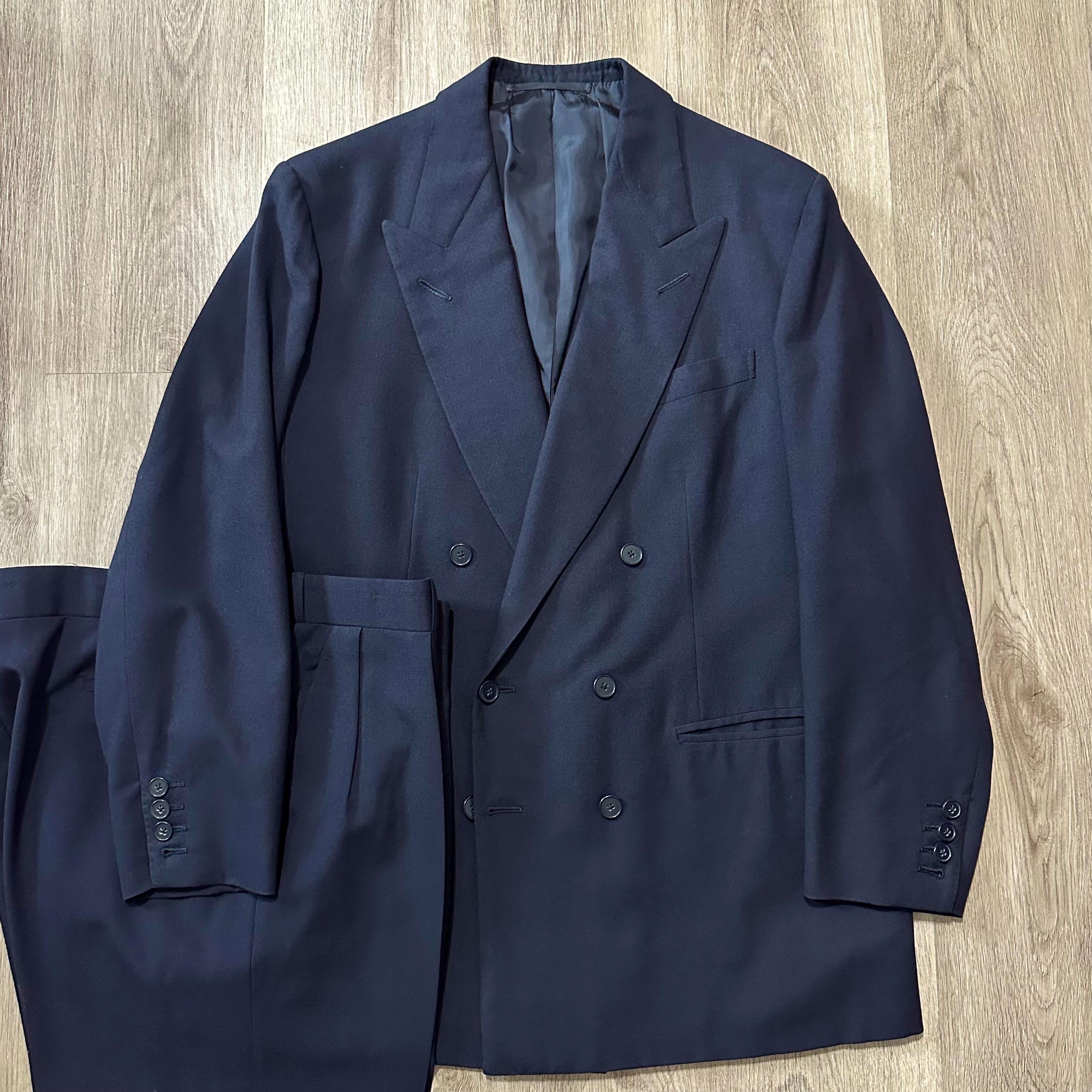 Insomnia Mens White Peak Lapel Suit with Vest Tailored Fit GQ-200