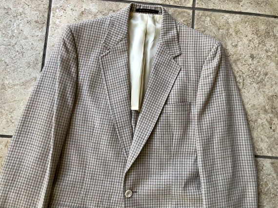 Vintage KILMAINE Gun Club Plaid Wool Sport Coat Jacket in