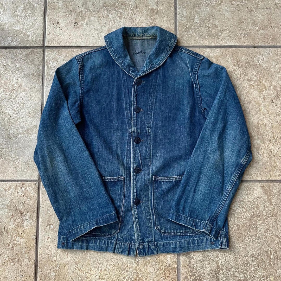 ジャケット・アウター 40s US Navy Shawl Collar Denim Jacket il_1080xN.7282552830_aqeo.jpg