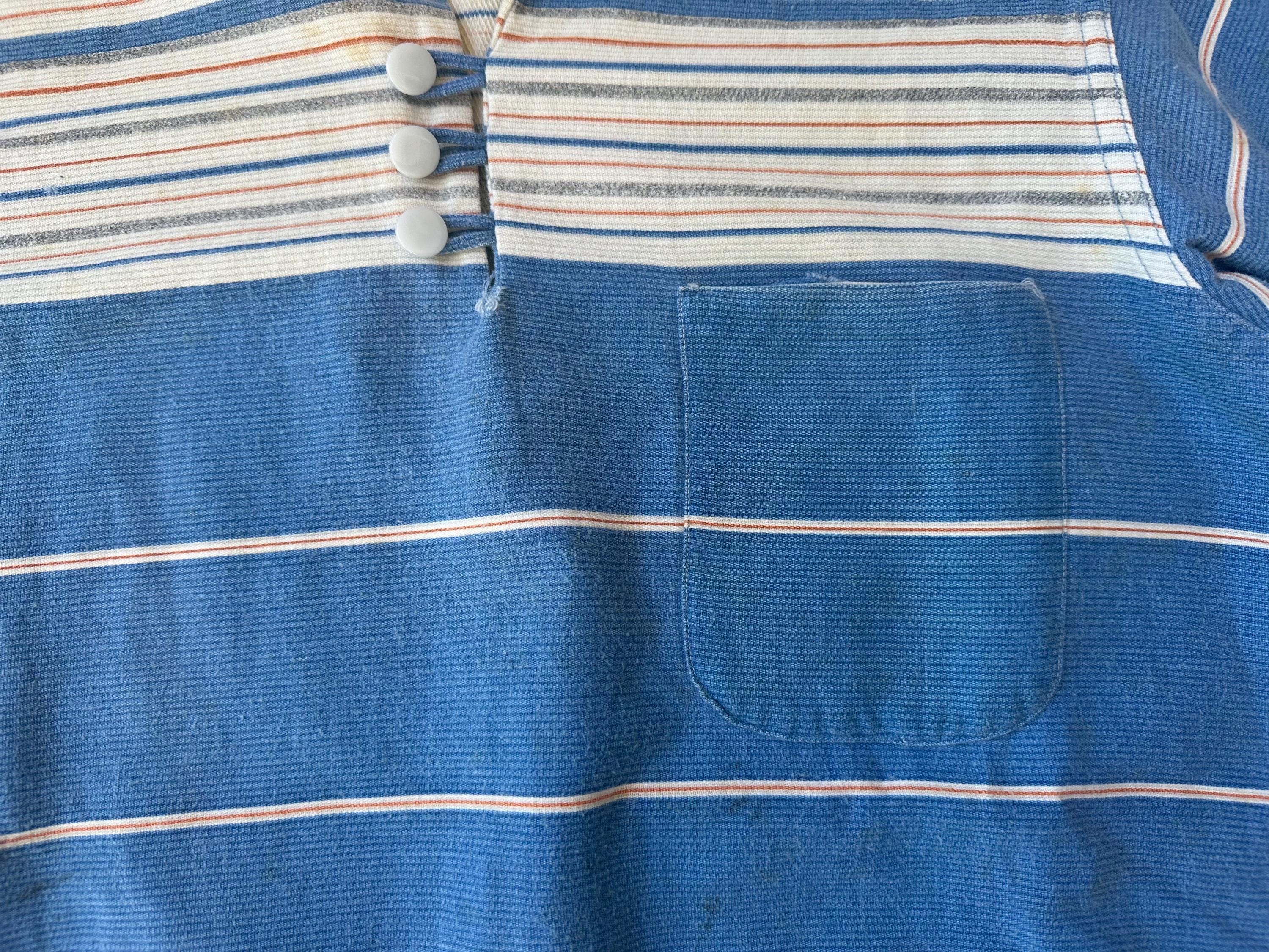 シャツ 40s Pilgrim Vintage Stripe Cotton Shirt 40s Pilgrim Vintage Stripe Cotton Shirt Vintage Pilgrim Shirt In
