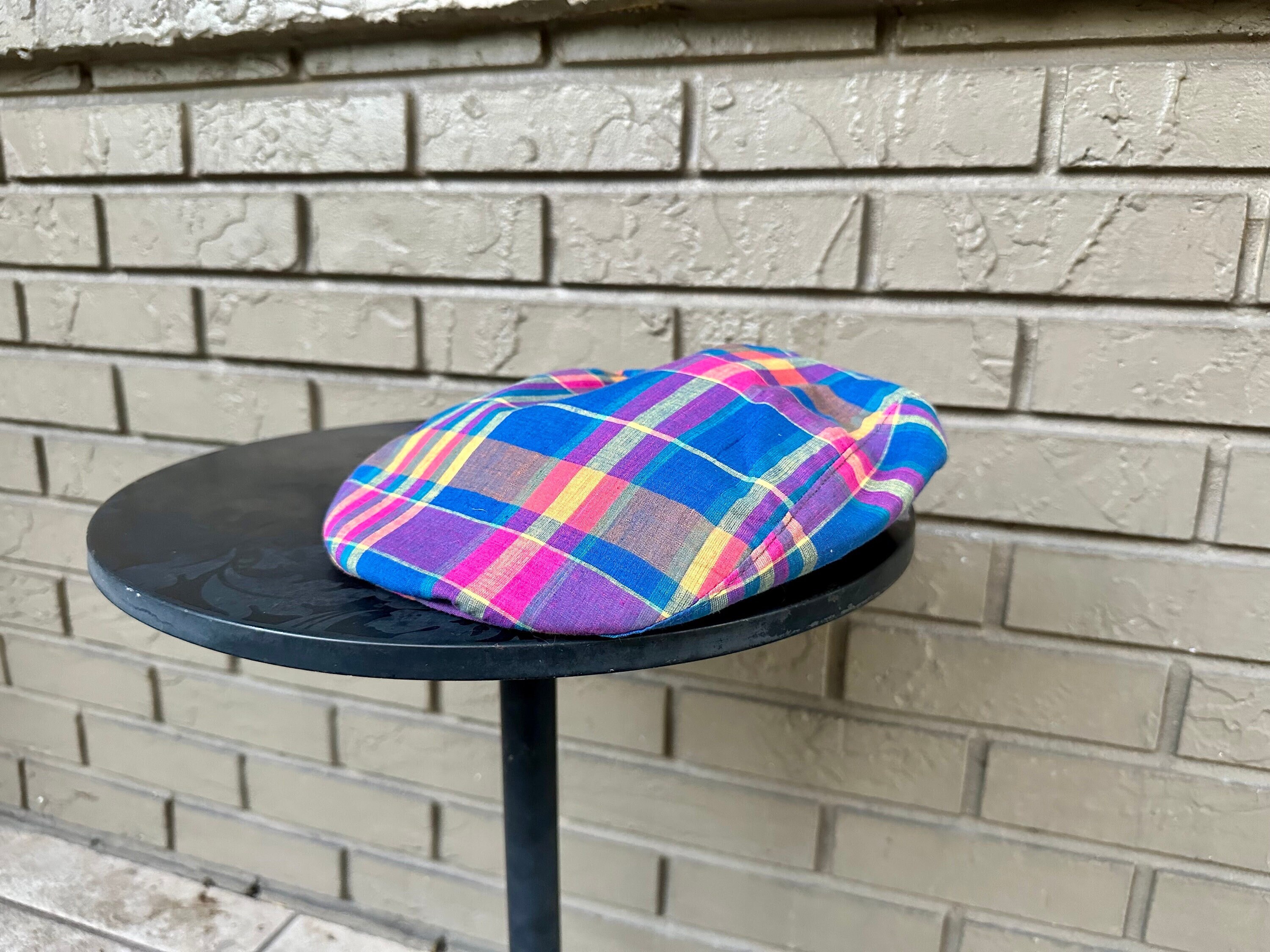 Madras Driving Cap Etsy