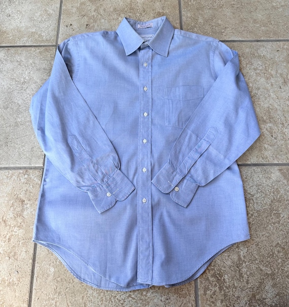 huntington dress shirts Women's HUNTINGTON Three Quarter Sleeve Dotted Mandarin Collar Button Up Shirt