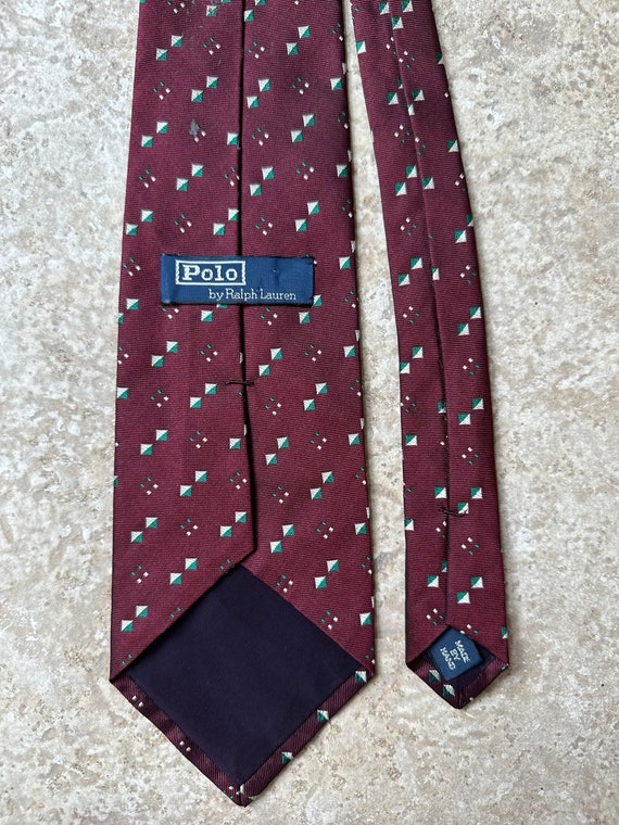 vintage polo tie