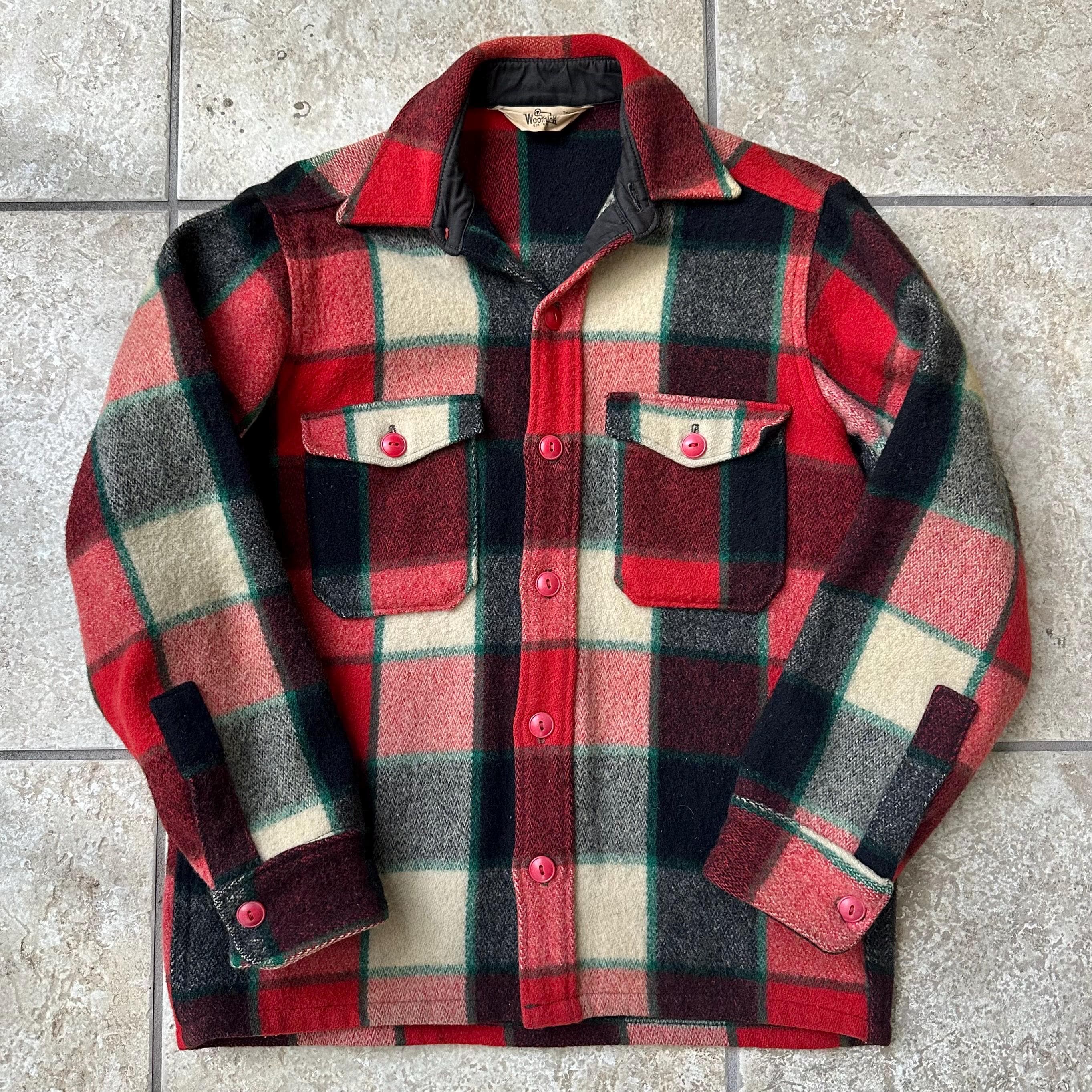 ジャケット・アウター 70s Woolrich Wool Shirt Jacket cpo Woolrich Cpo Jacket - Etsy