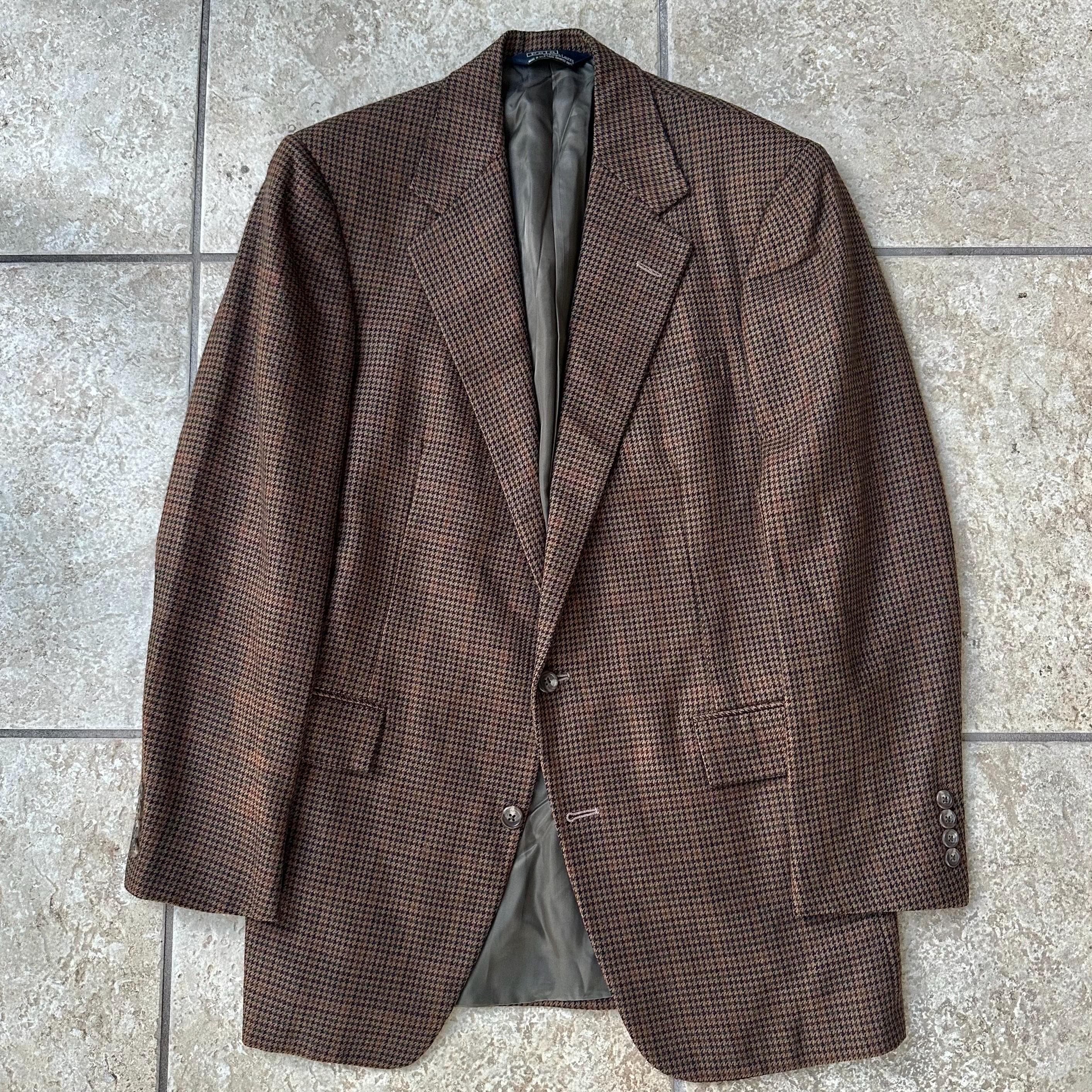 Ralph Lauren Polo Tweed Jacket - Etsy