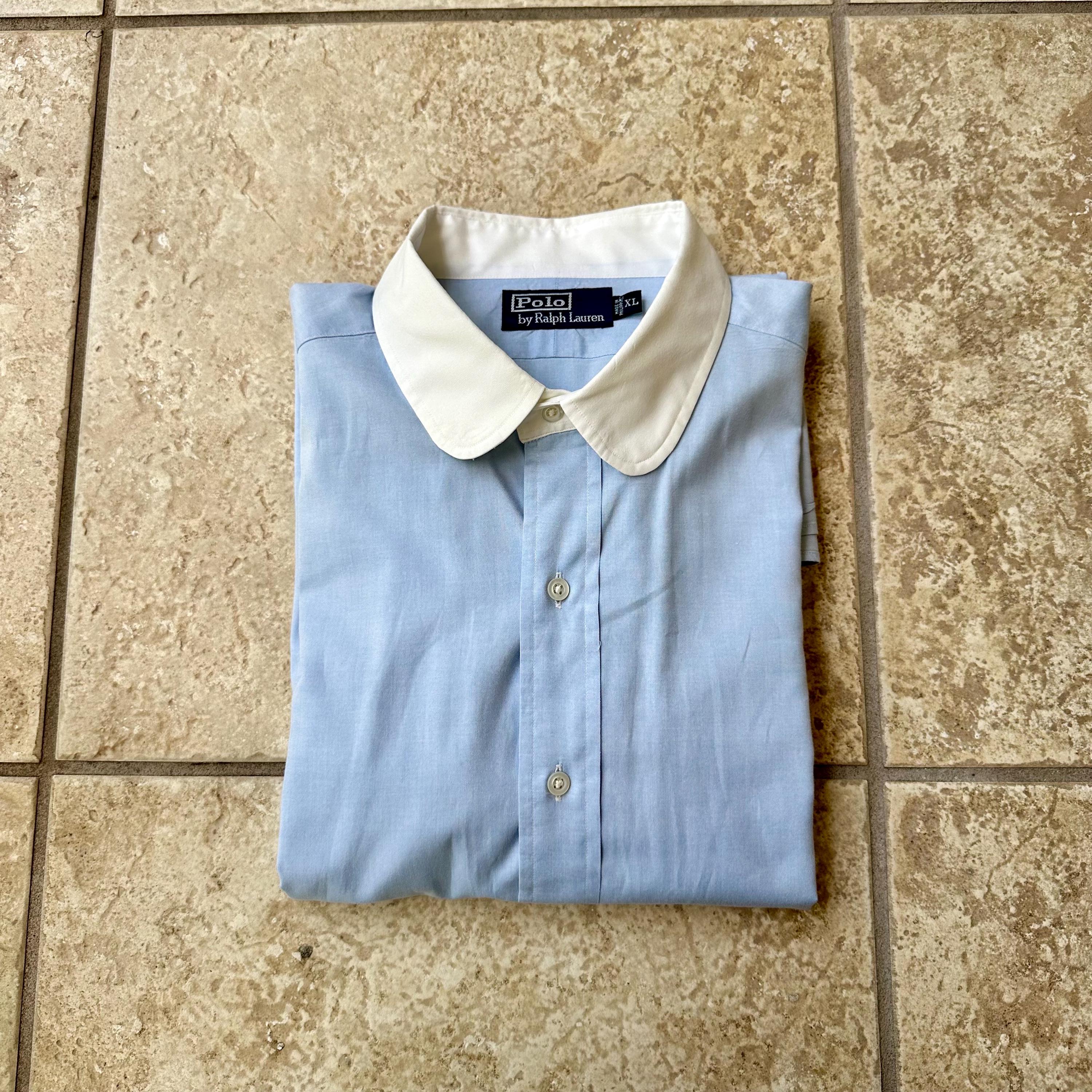 blue ralph lauren dress shirt Polo Ralph Lauren Slim Fit Shirt