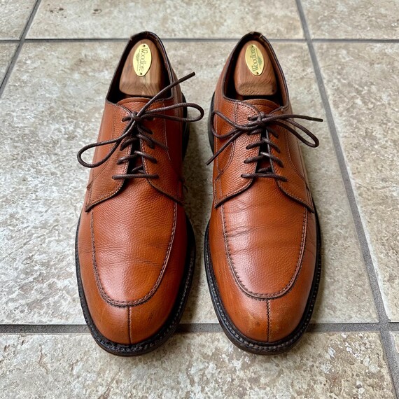 Vintage USA Made Walk-Over Norwegian Derby Brown Leather Shoes Size 8.5 Wide Walk-Over | Shoes | Vintage Usa Made Walkover Norwegian  main image 2
