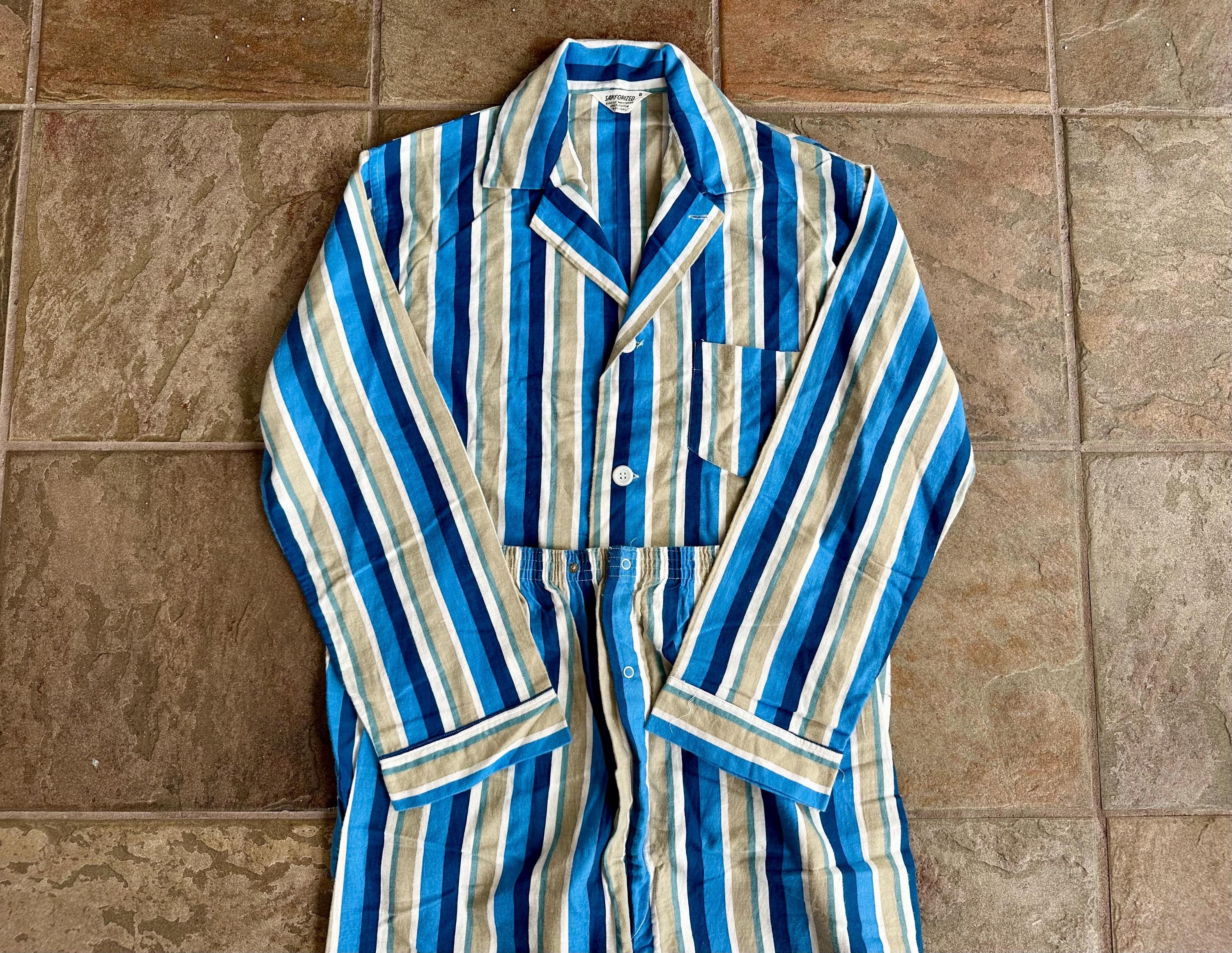 Men s Pyjama Sets Vintage Etsy Canada