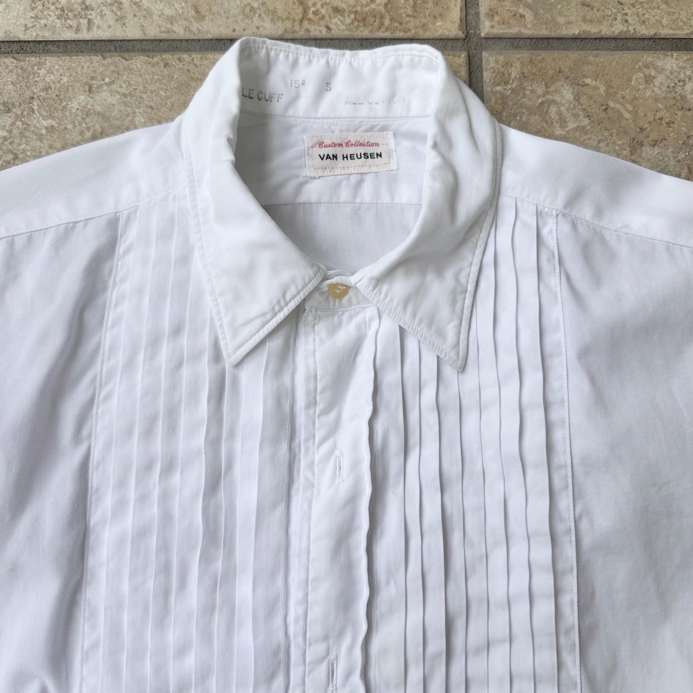 VAN HEUSEN 60s ボタンダウンシャツ メンズ 60s Van Heusen S/S OPEN COLLAR SHIRT – ataco garage blog