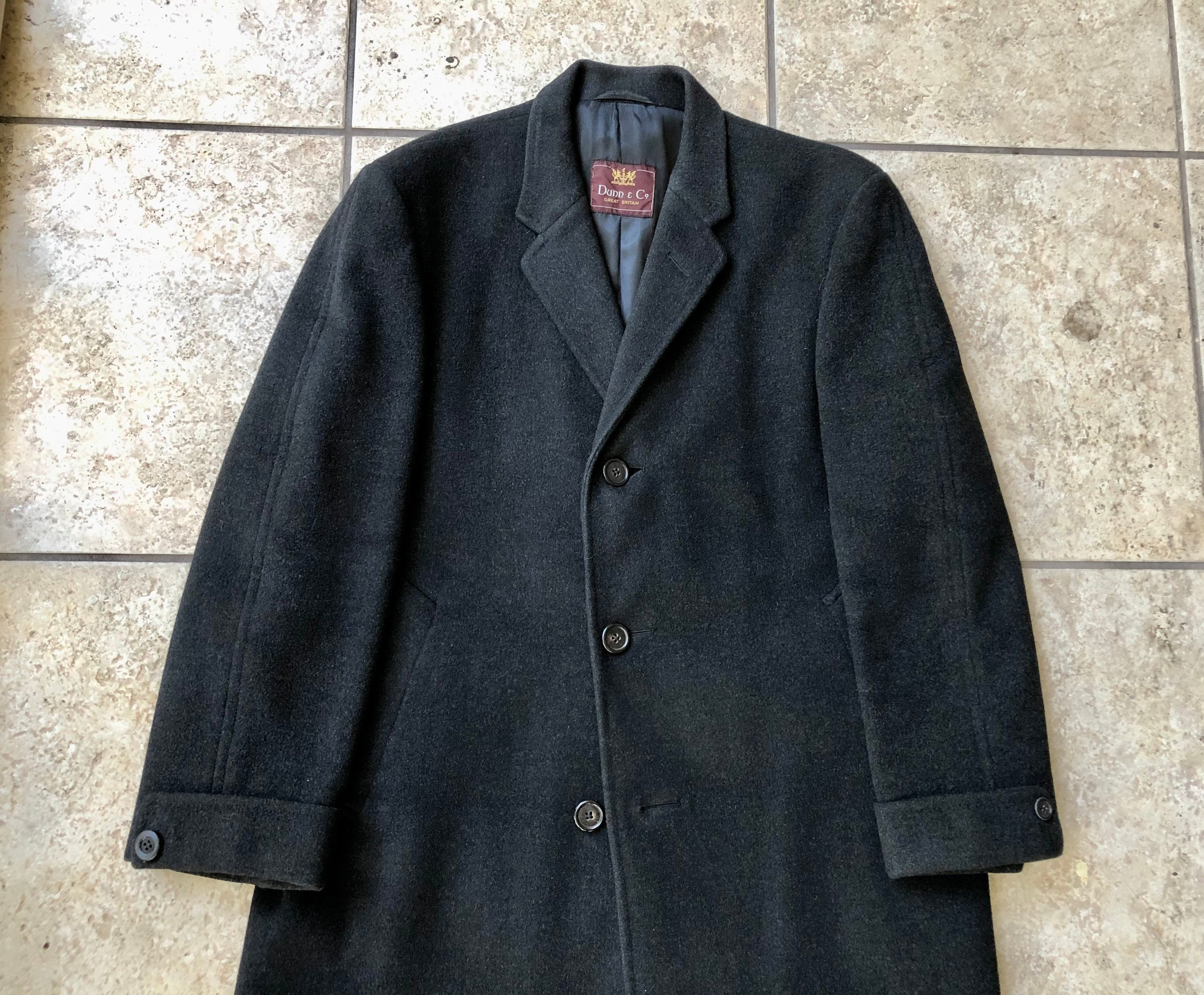 Dunn and top co overcoat