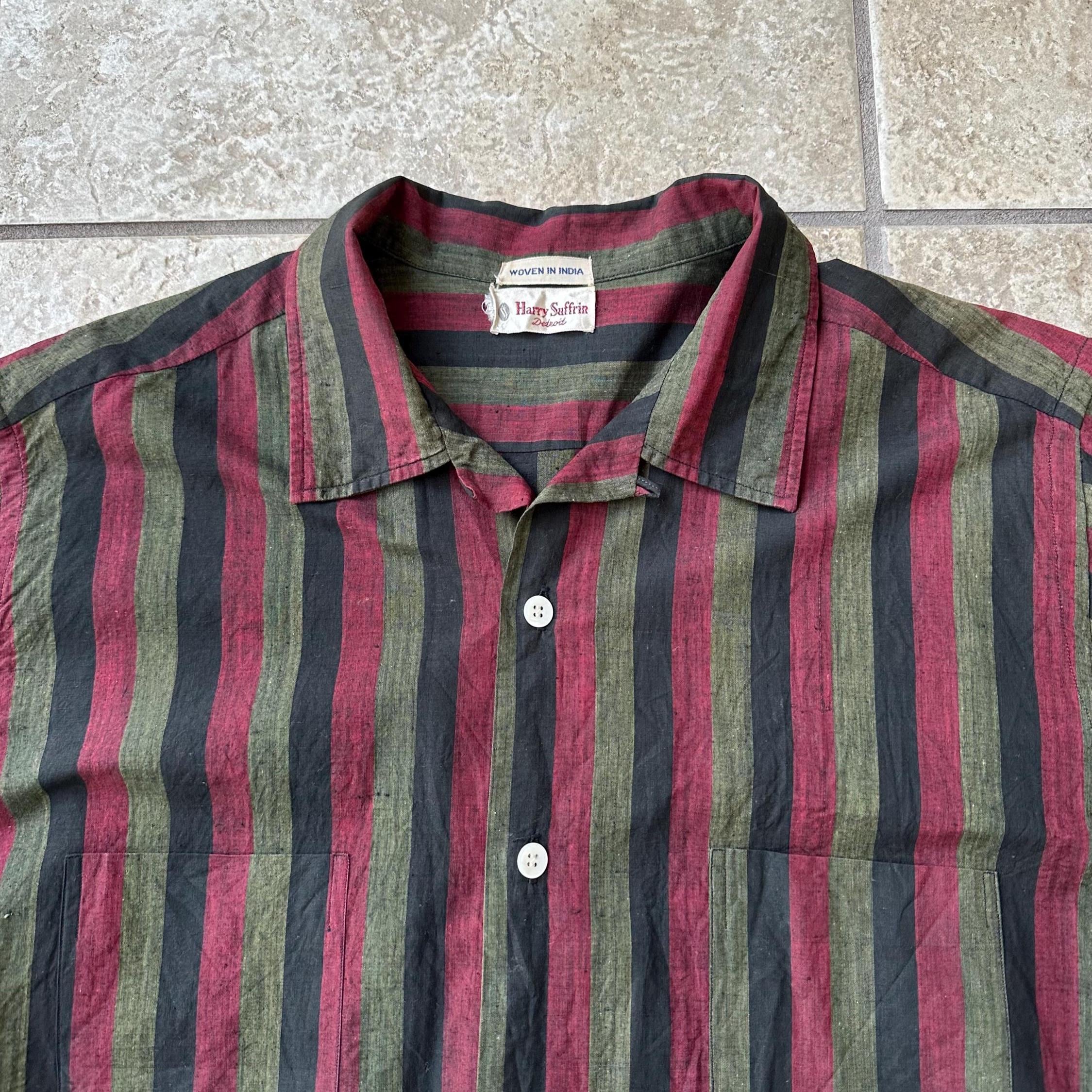 Striped 50s Shirt - Etsy