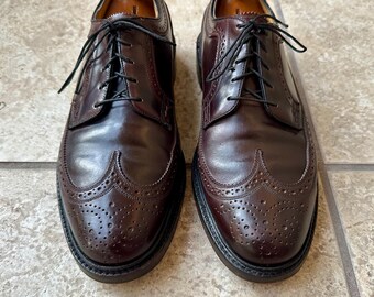 Vintage FLORSHEIM Brown Shell Cordovan Long Wing Bluchers  display picture 1