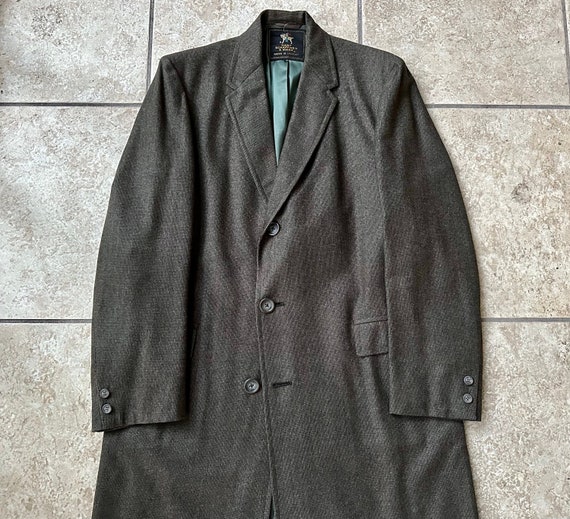 Hart schaffner deals marx topcoat
