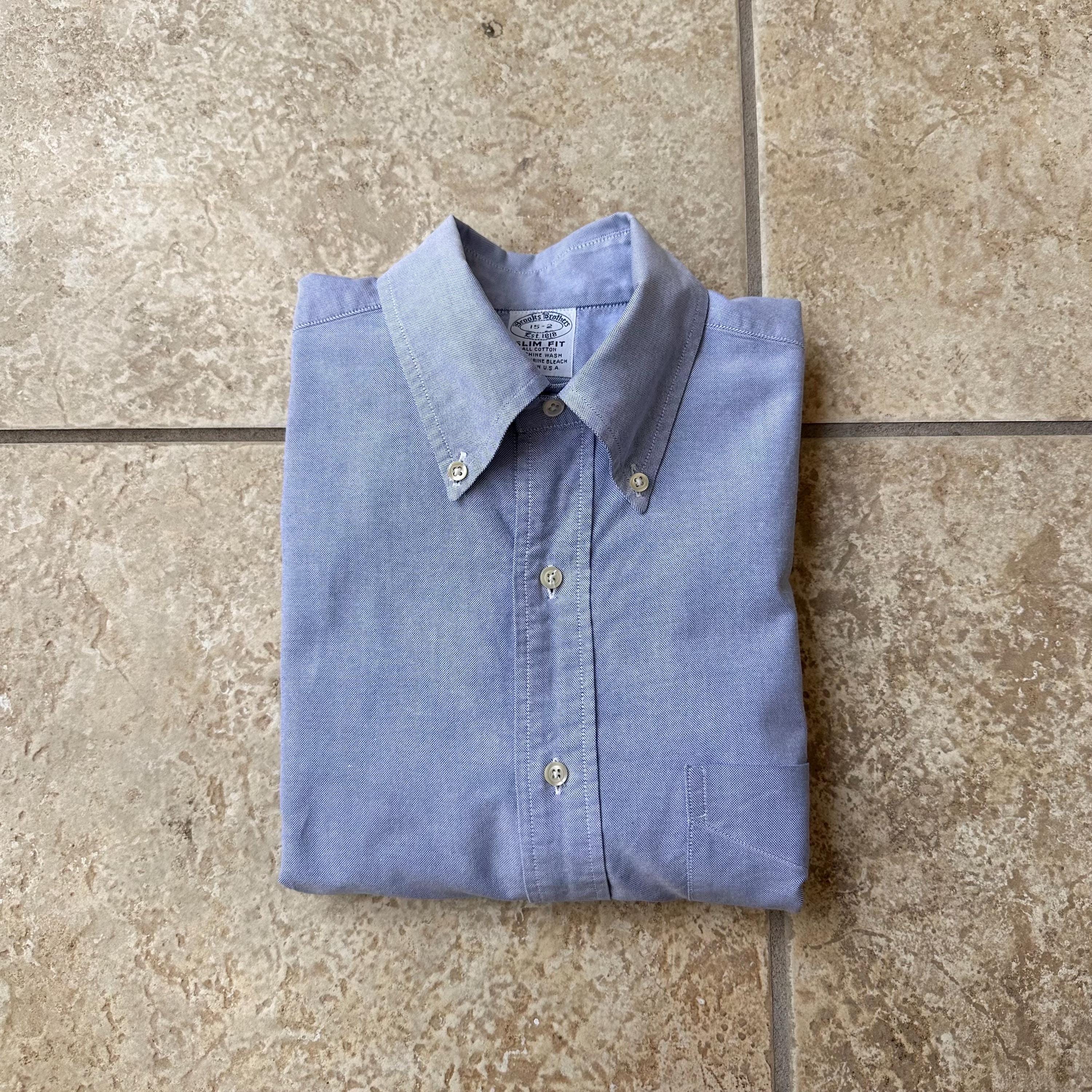 トップス BROOKS BROTHERS 90s MADISON SHIRTS Vintage 90s Brooks Brothers Mens 17 36 Madison Non Iron