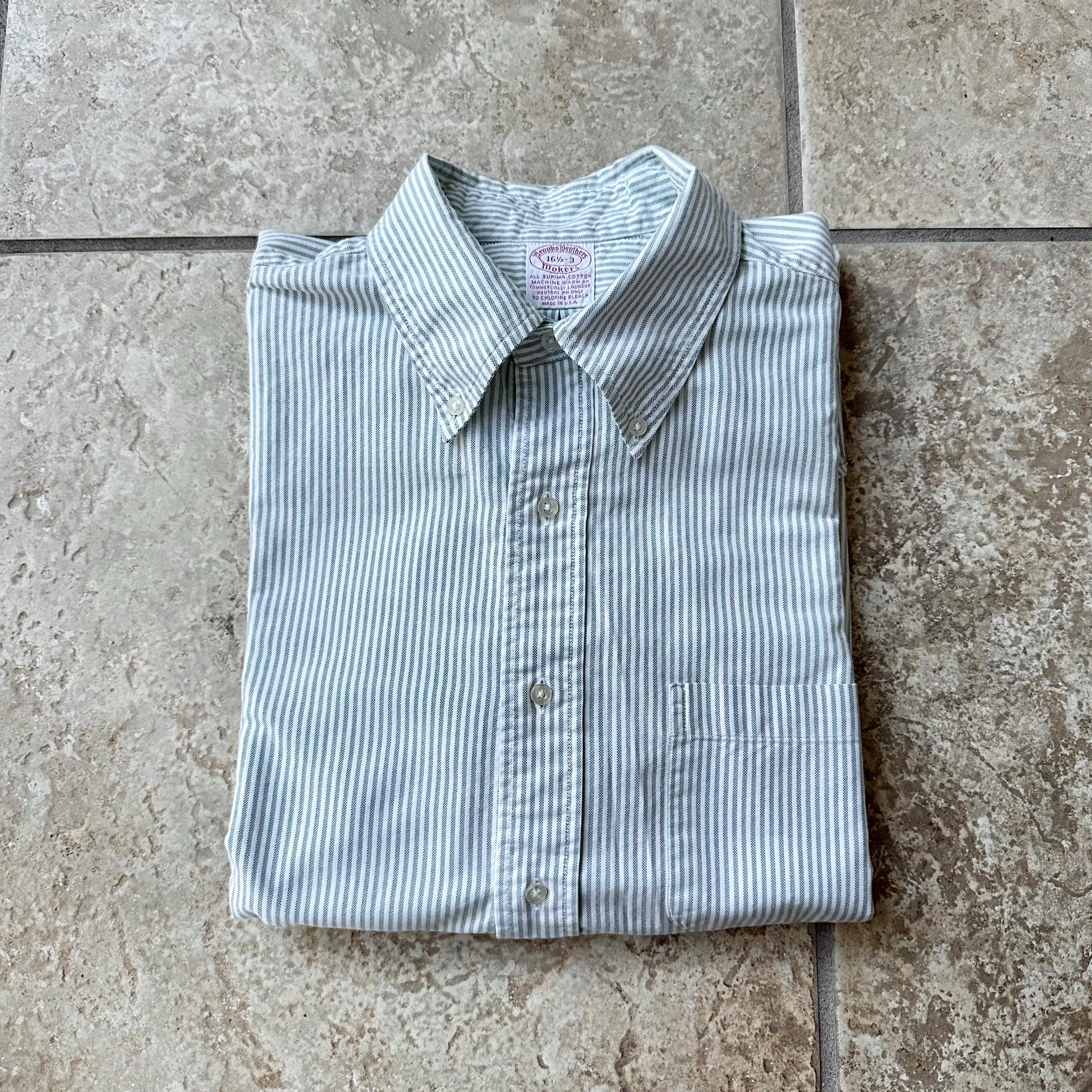 トップス Brooks Brothers makers shirt made in USA Brooks Brothers - Makers Oxford Button Down Shirts – Rugged