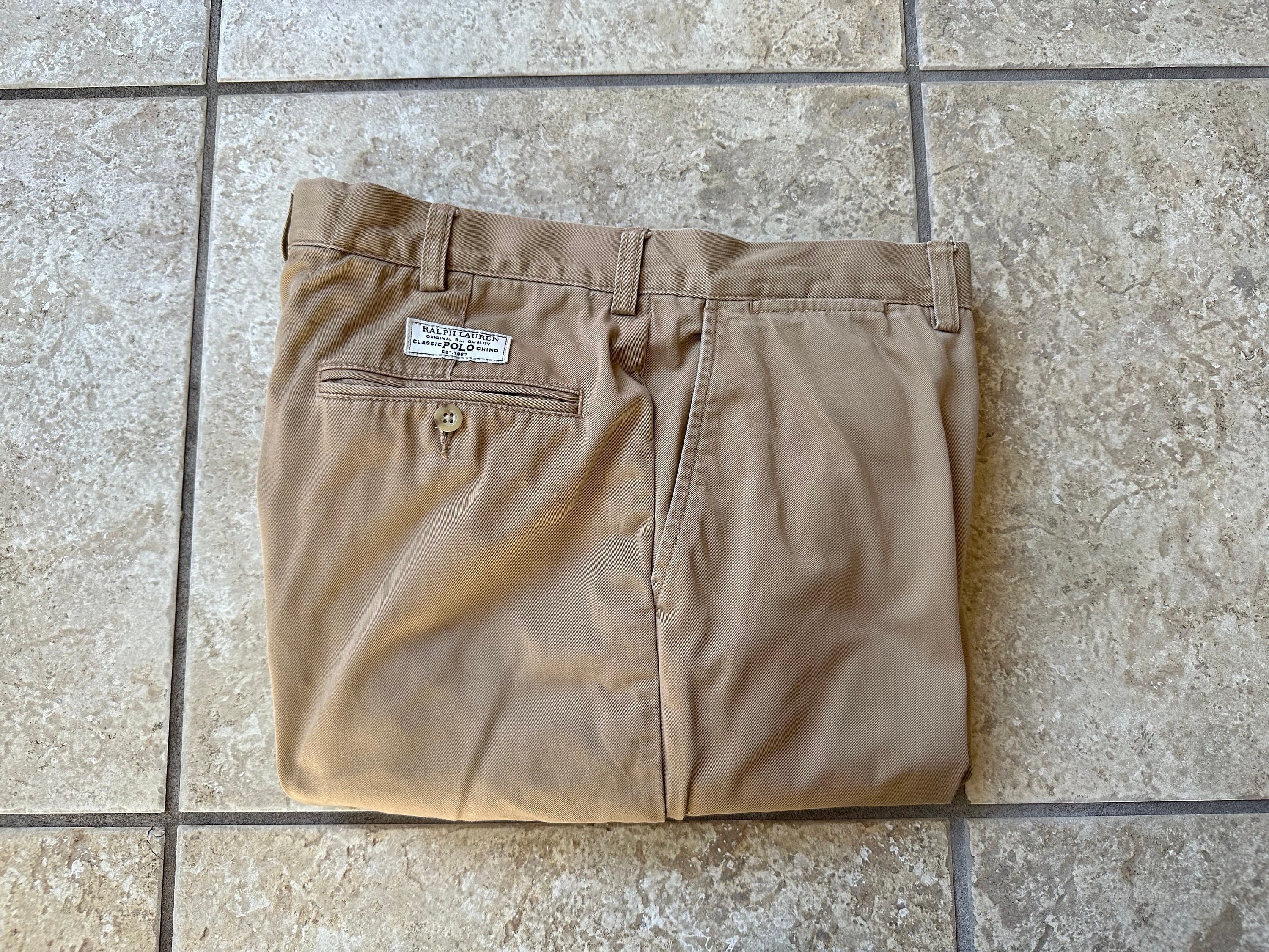 Vintage Polo Chino Pants Ralph Lauren Authentic Dry Goods