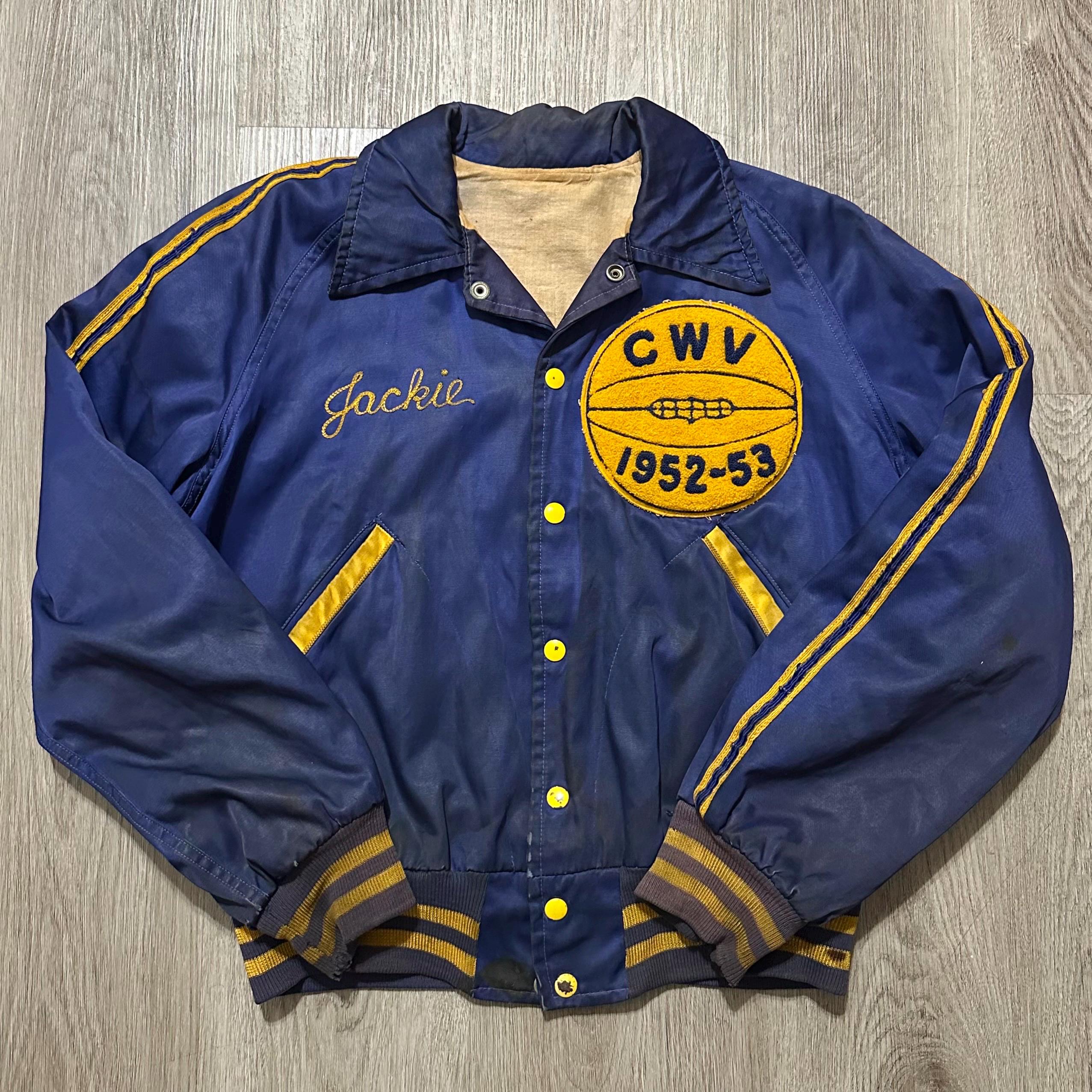 Vintage 50's Chainstitch Jacket - Etsy