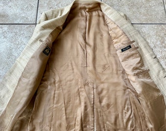 【Oxxford Clothes】ニーマンマーカス別注 シルク100%ジャケット Oxxford Clothes】ニーマンマーカス別注 シルク100%ジャケット