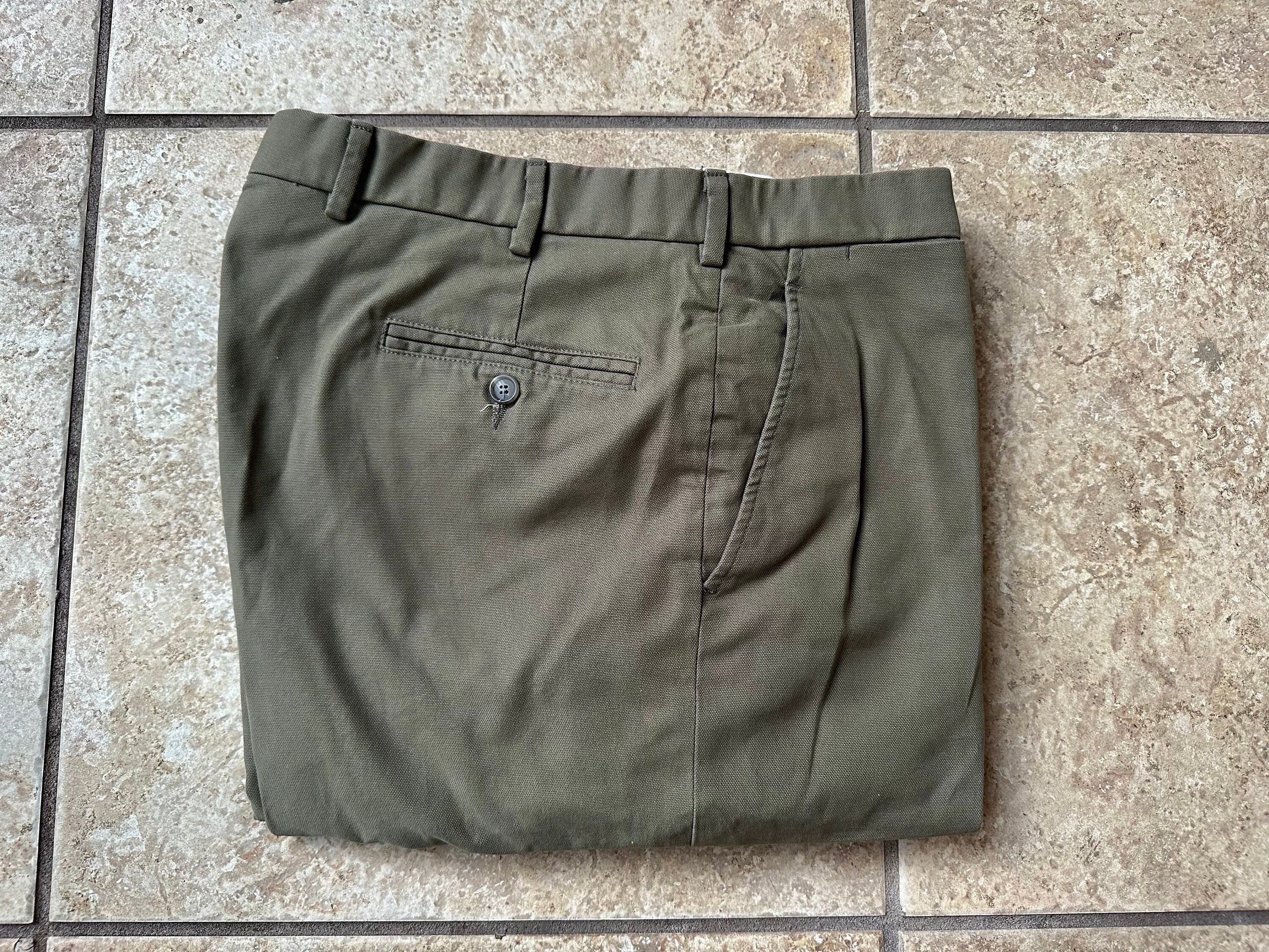 Cotton Canvas Trouser