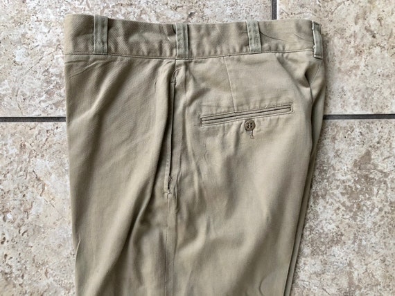 ARMY Cotton Twill Khaki Chinos Pants 28 