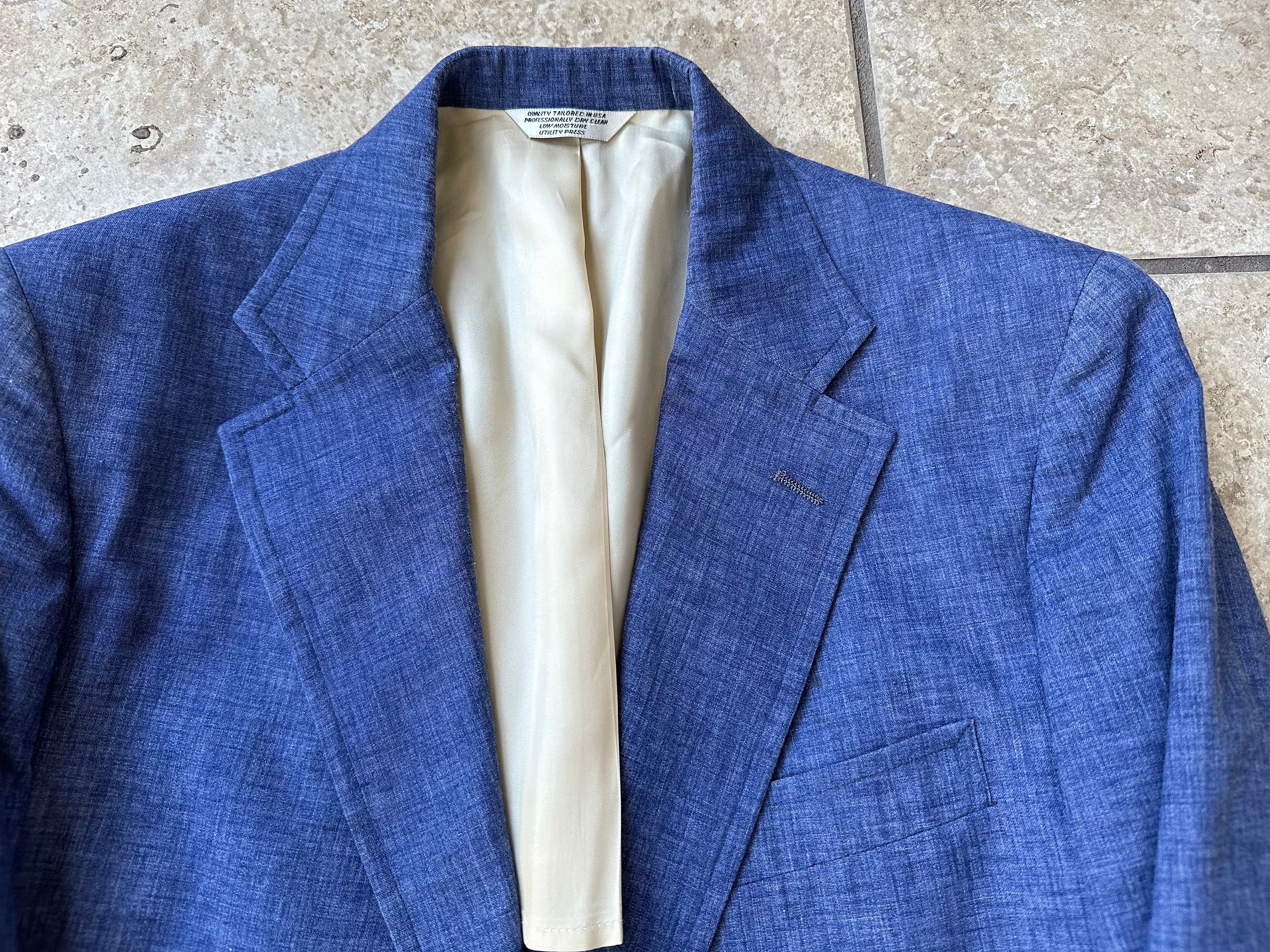 Blue chambray sport coat hotsell