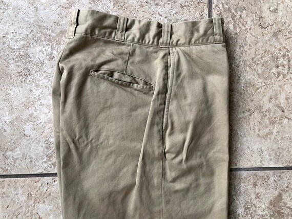 1960s US ARMY Cotton Twill Khaki Chinos Pants 26 X 27.75 - Etsy