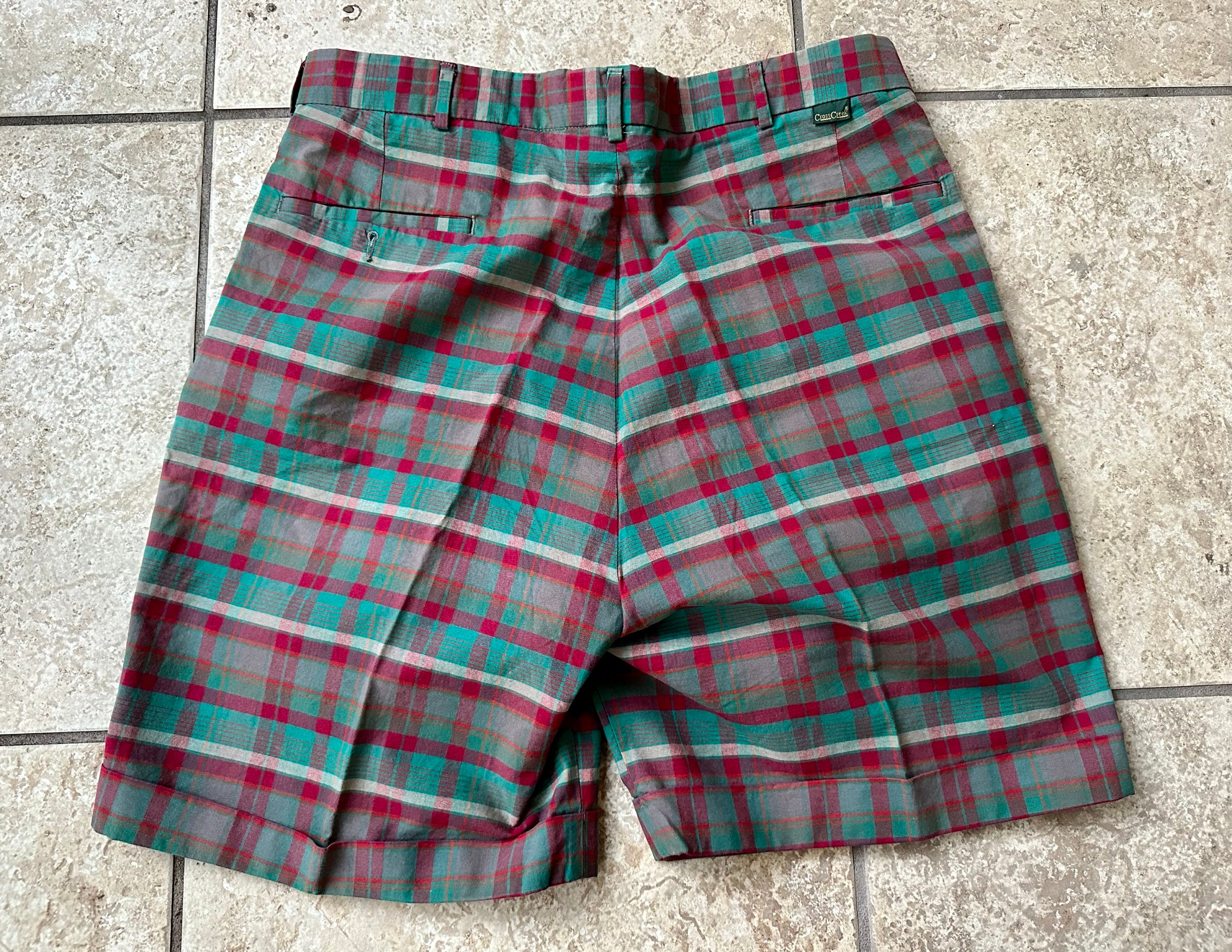 Short rayé des années 1960 - France