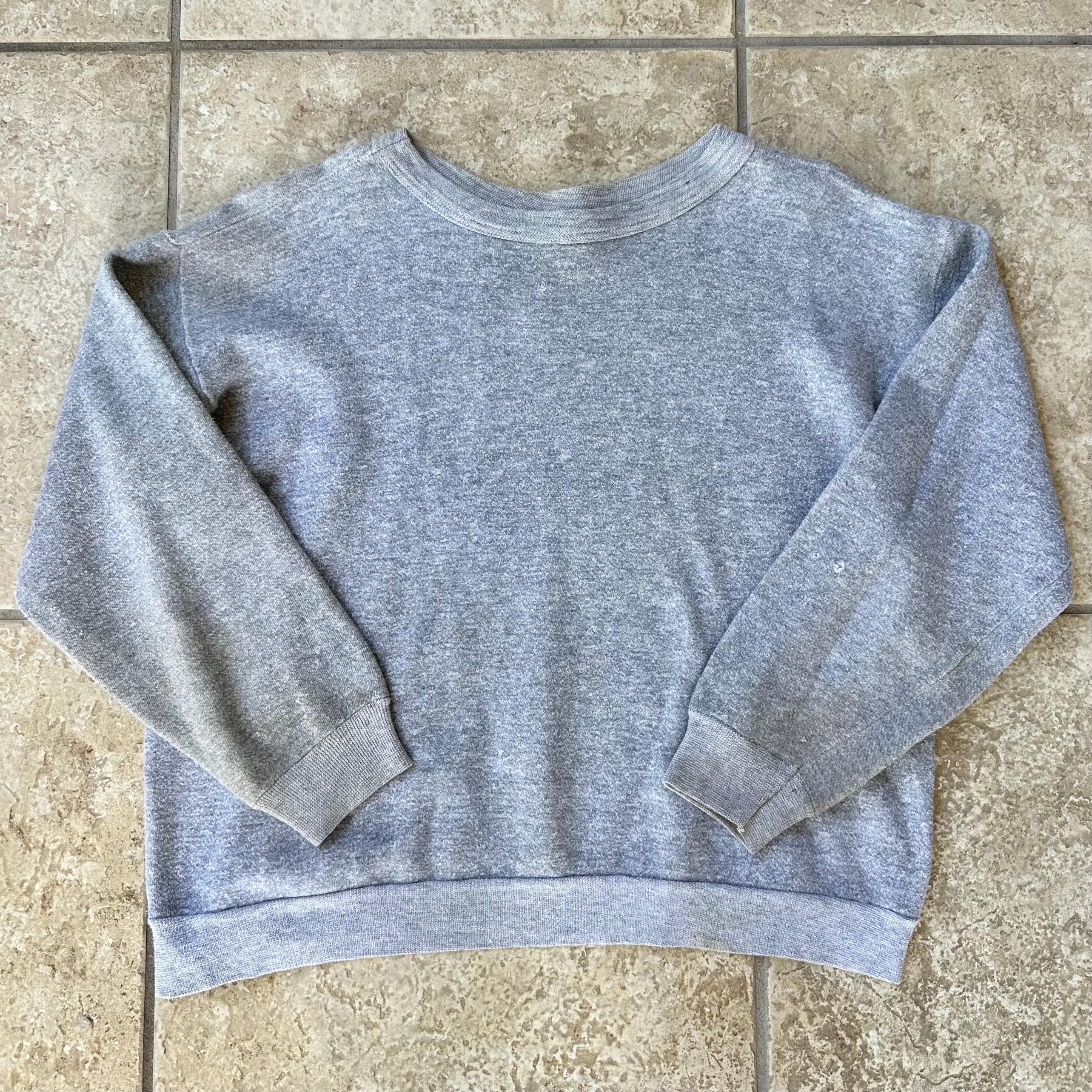 Vintage 60s Raglan Sweatshirt - Etsy
