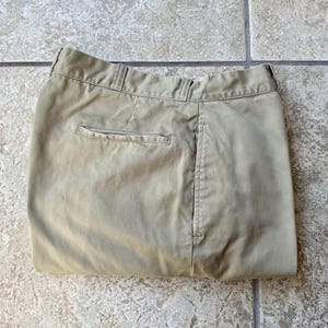 60’s US army Cotton Chino Pants 33×29 1960s US ARMY Khaki Cotton Twill Chinos | 33 X 30 | Ivy League