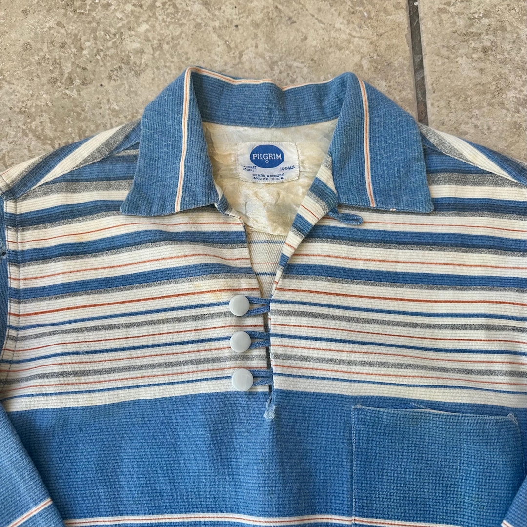トップス 50s Pilgrim PoloShirt il_1080xN.7596603933_c0lf.jpg